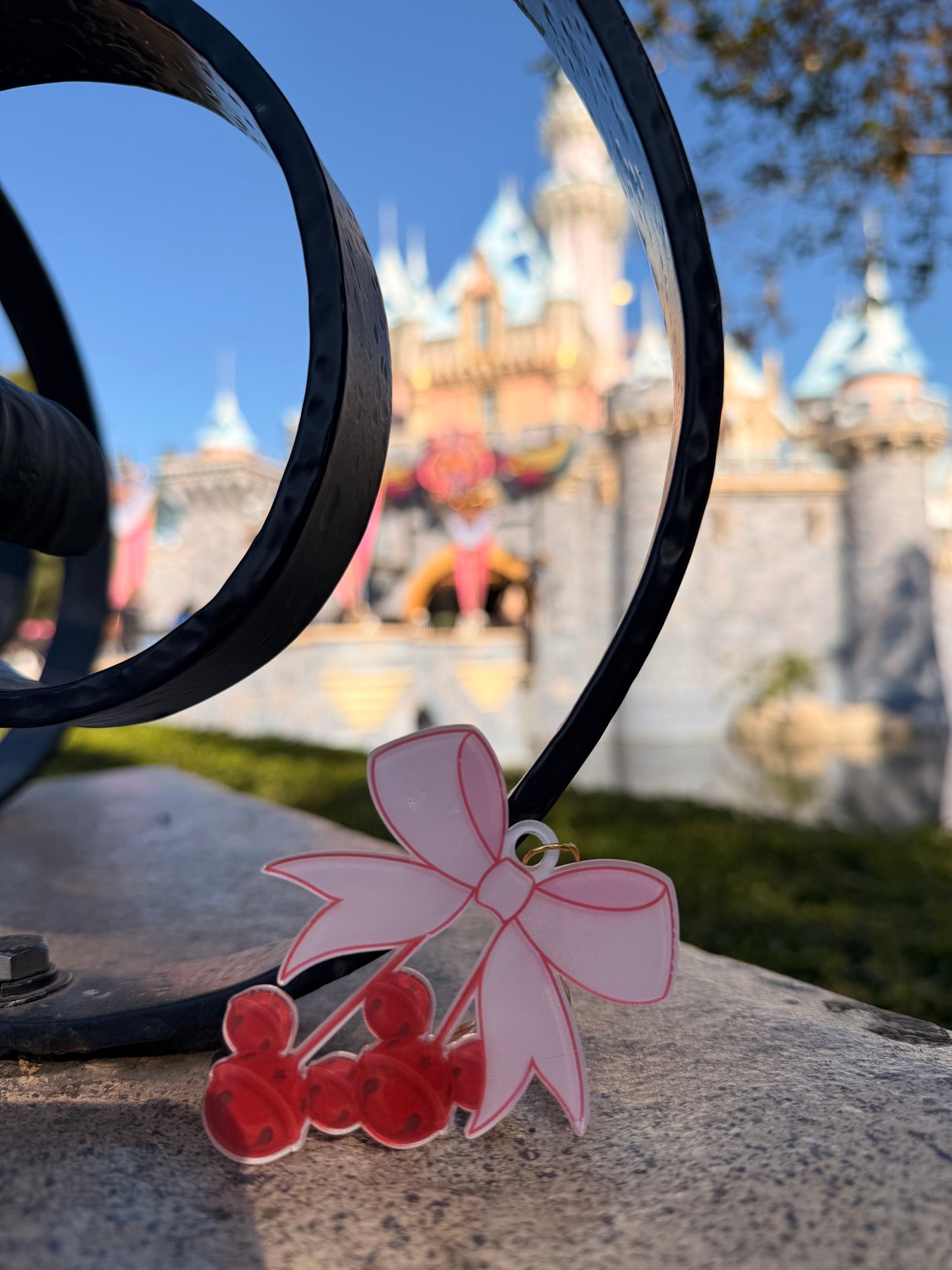 Jingle Bells Mouse Bag Tag