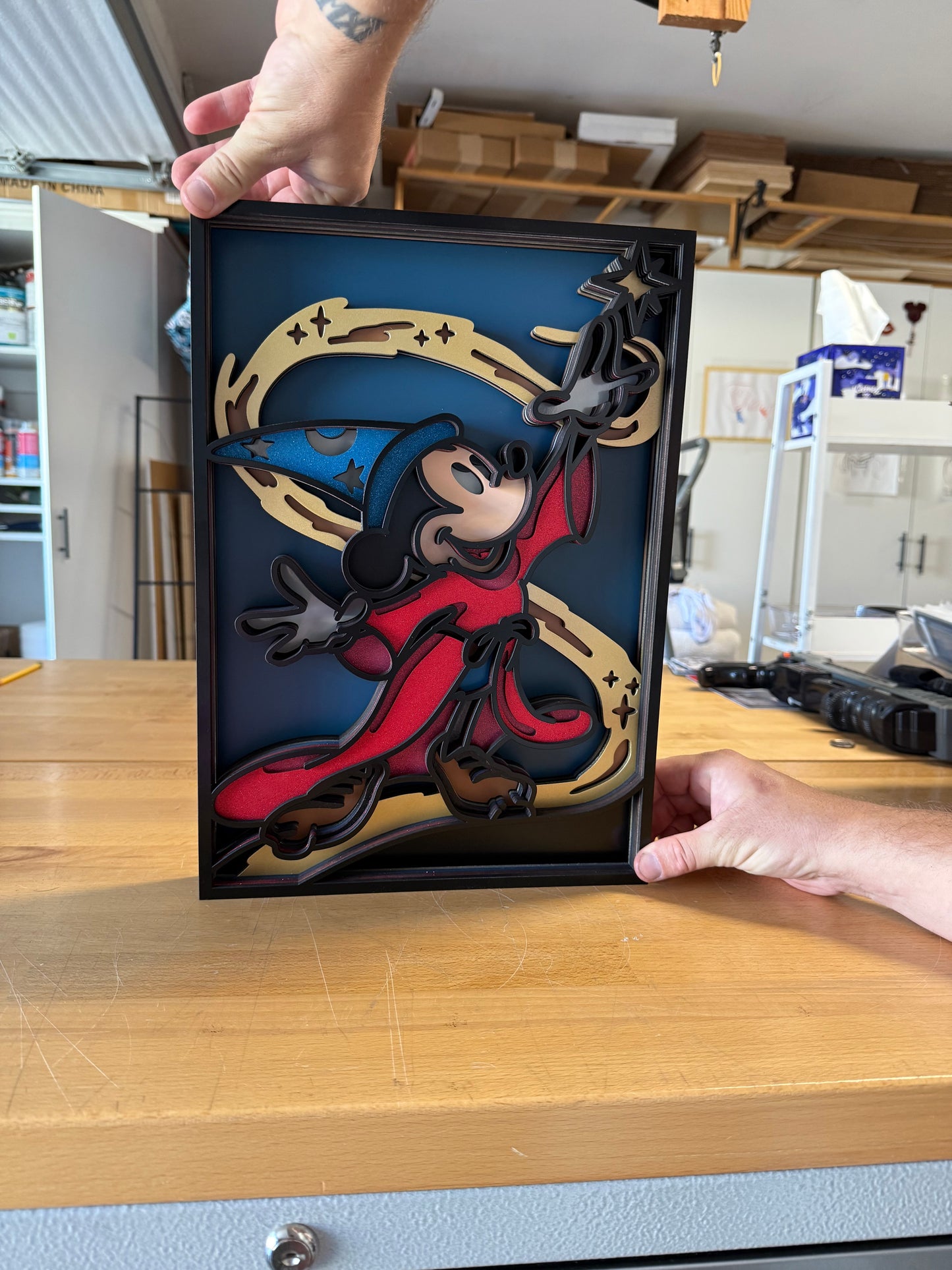 Sorcerer Mouse Magic Layered Art