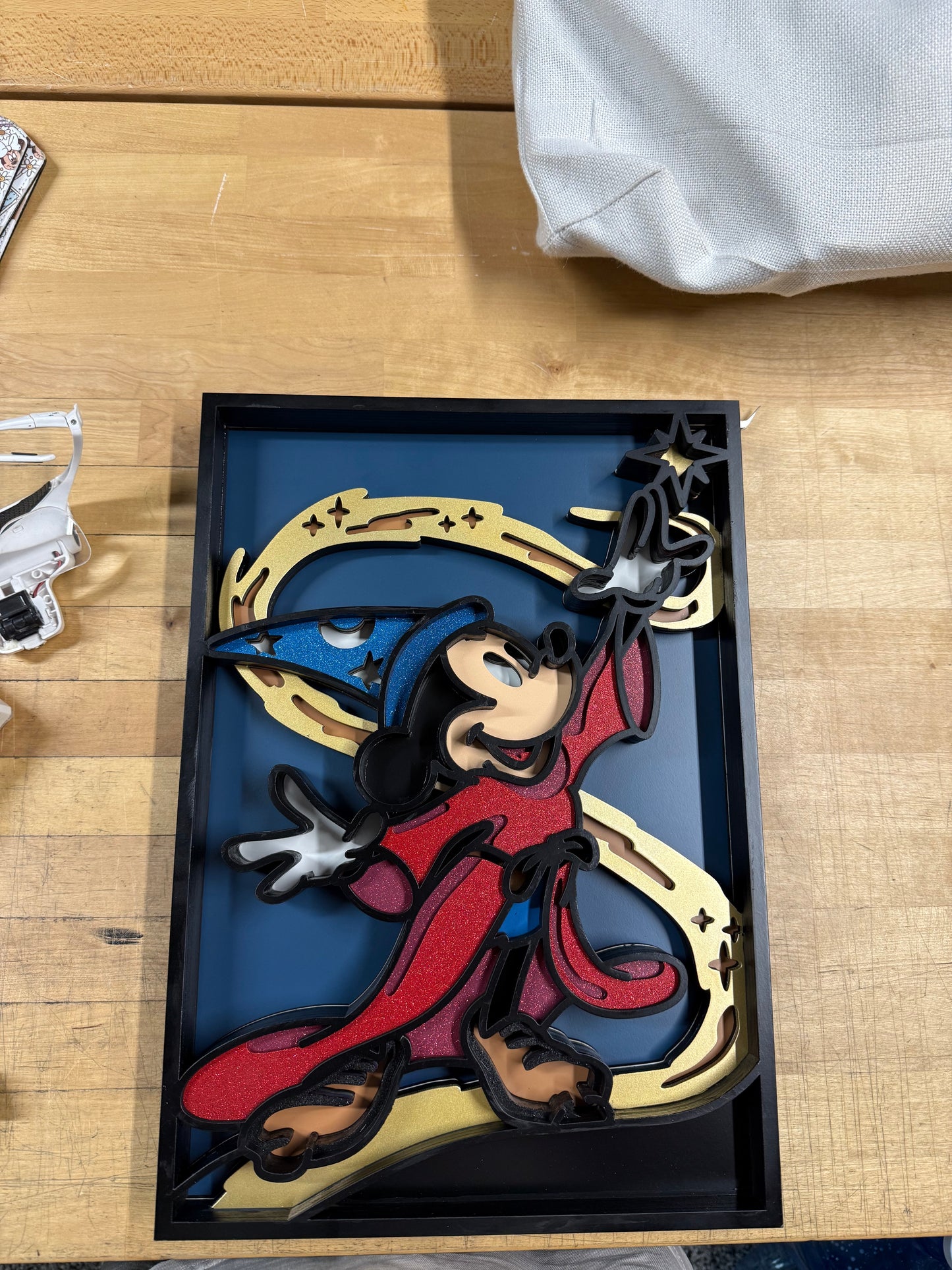Sorcerer Mouse Magic Layered Art