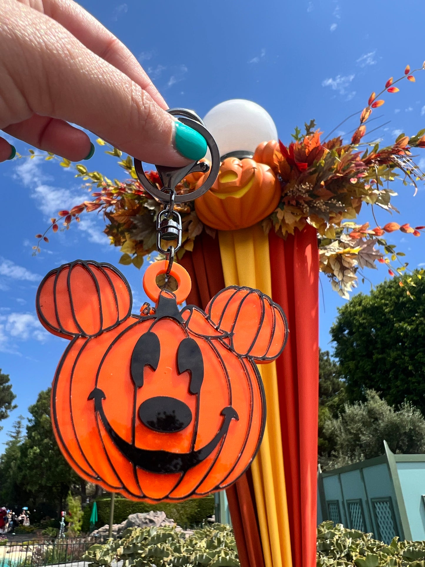 Pumpkin Mouse Bag Tag