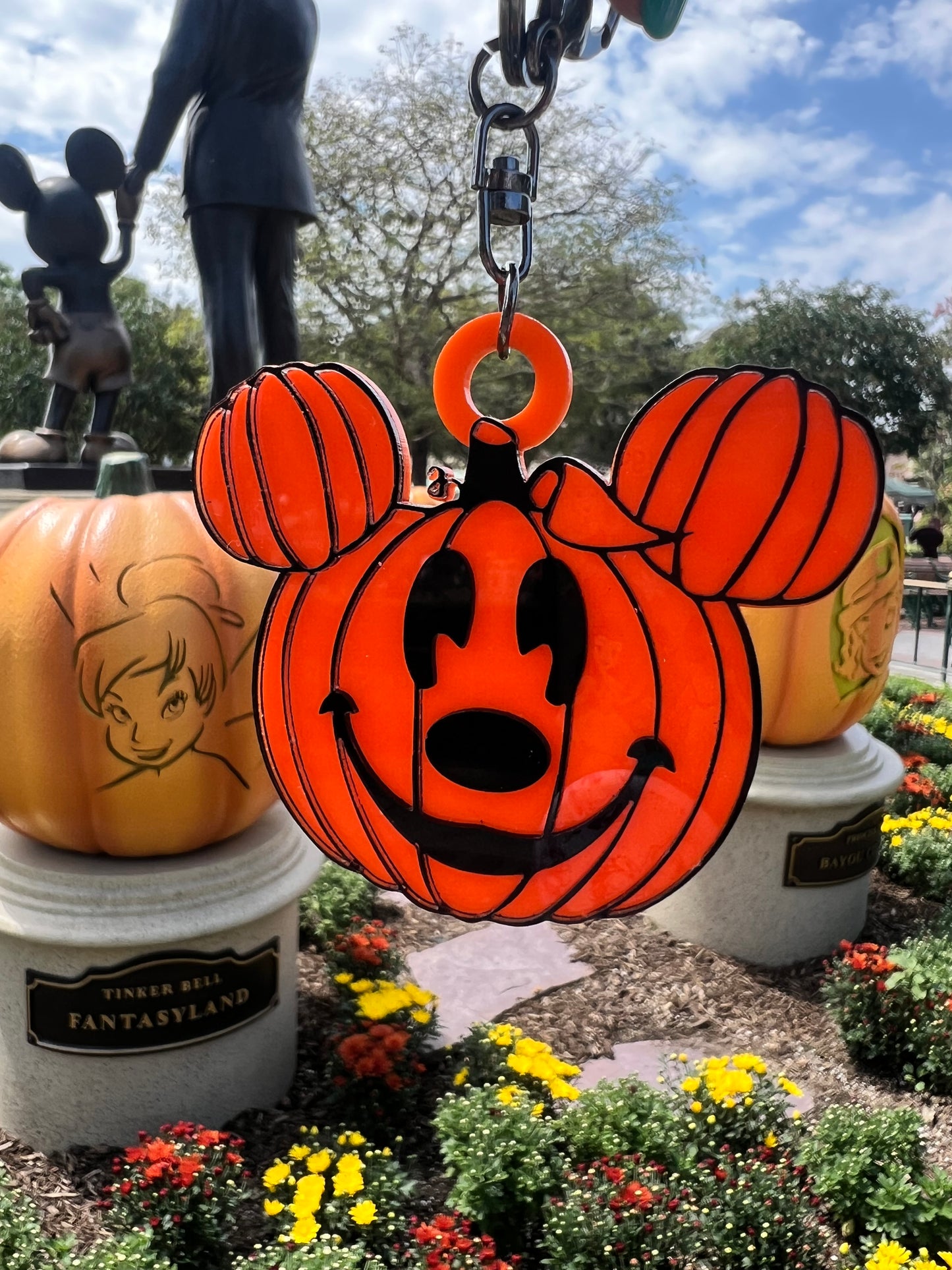 Pumpkin Mouse Bag Tag