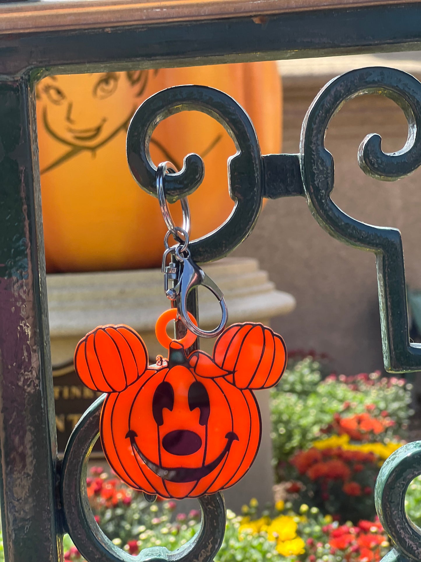 Pumpkin Mouse Bag Tag