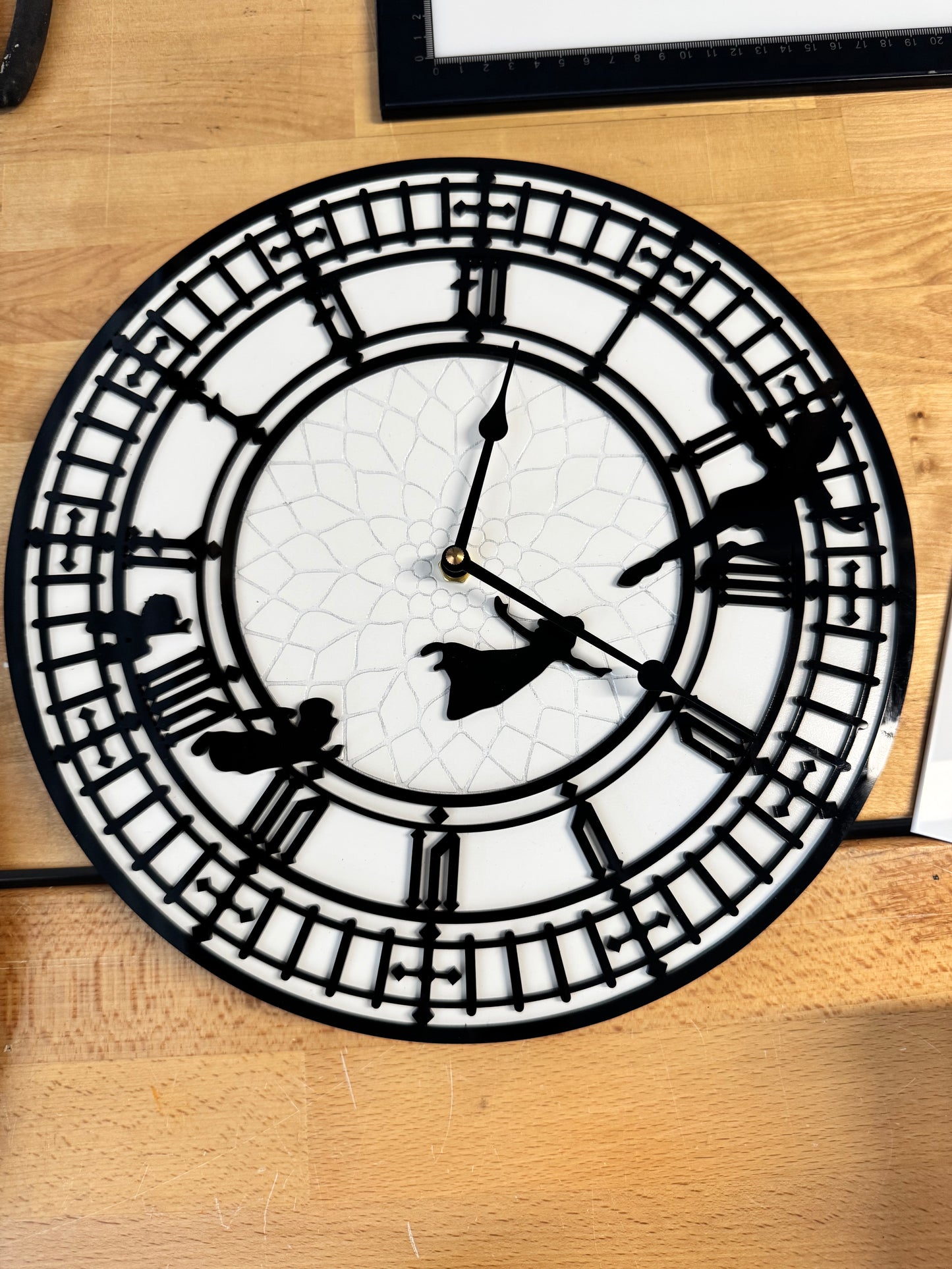 "Second Star to the Right" Wall Clock