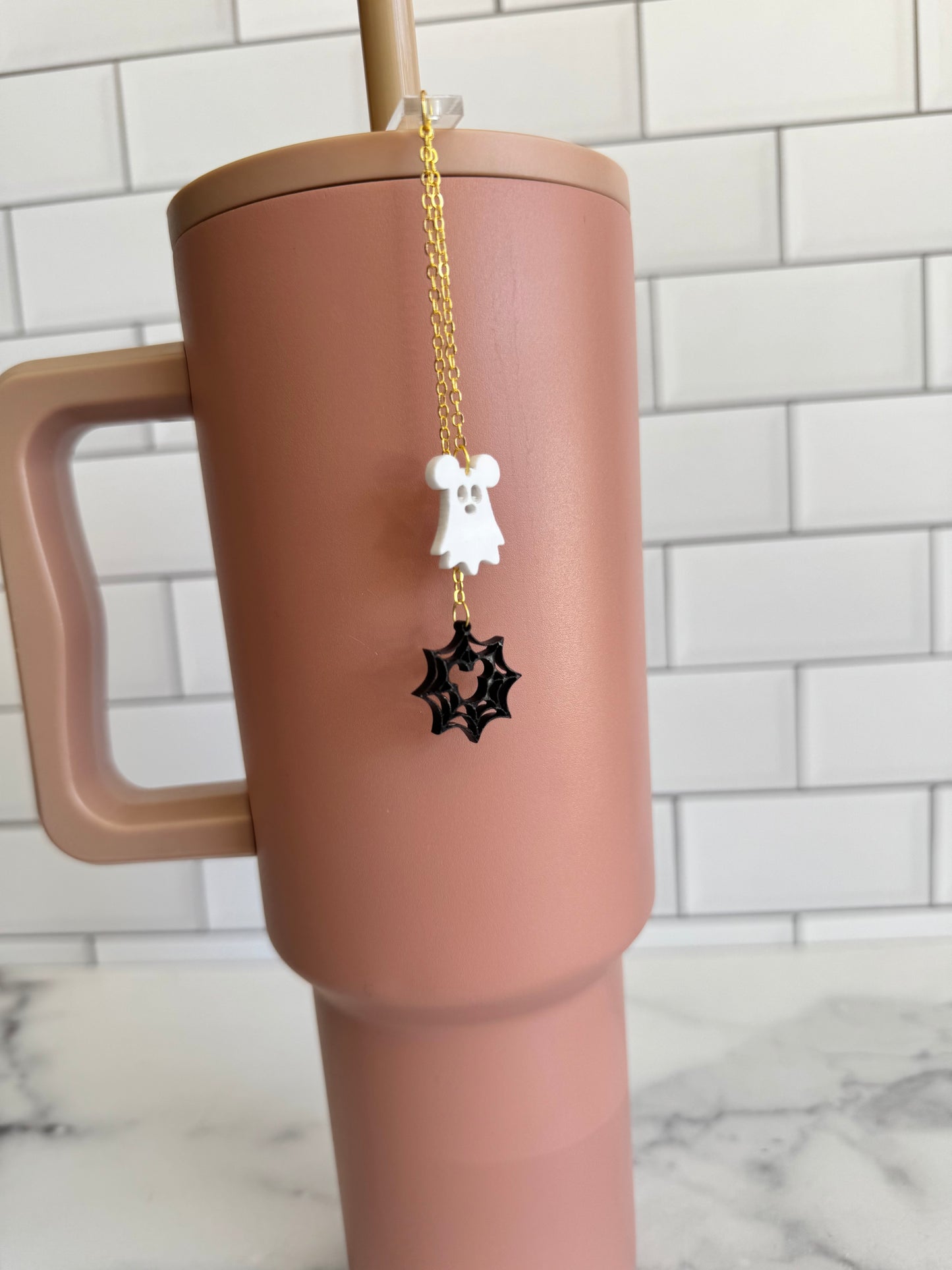 Spooky Season Tumbler Straw Topper Accessory