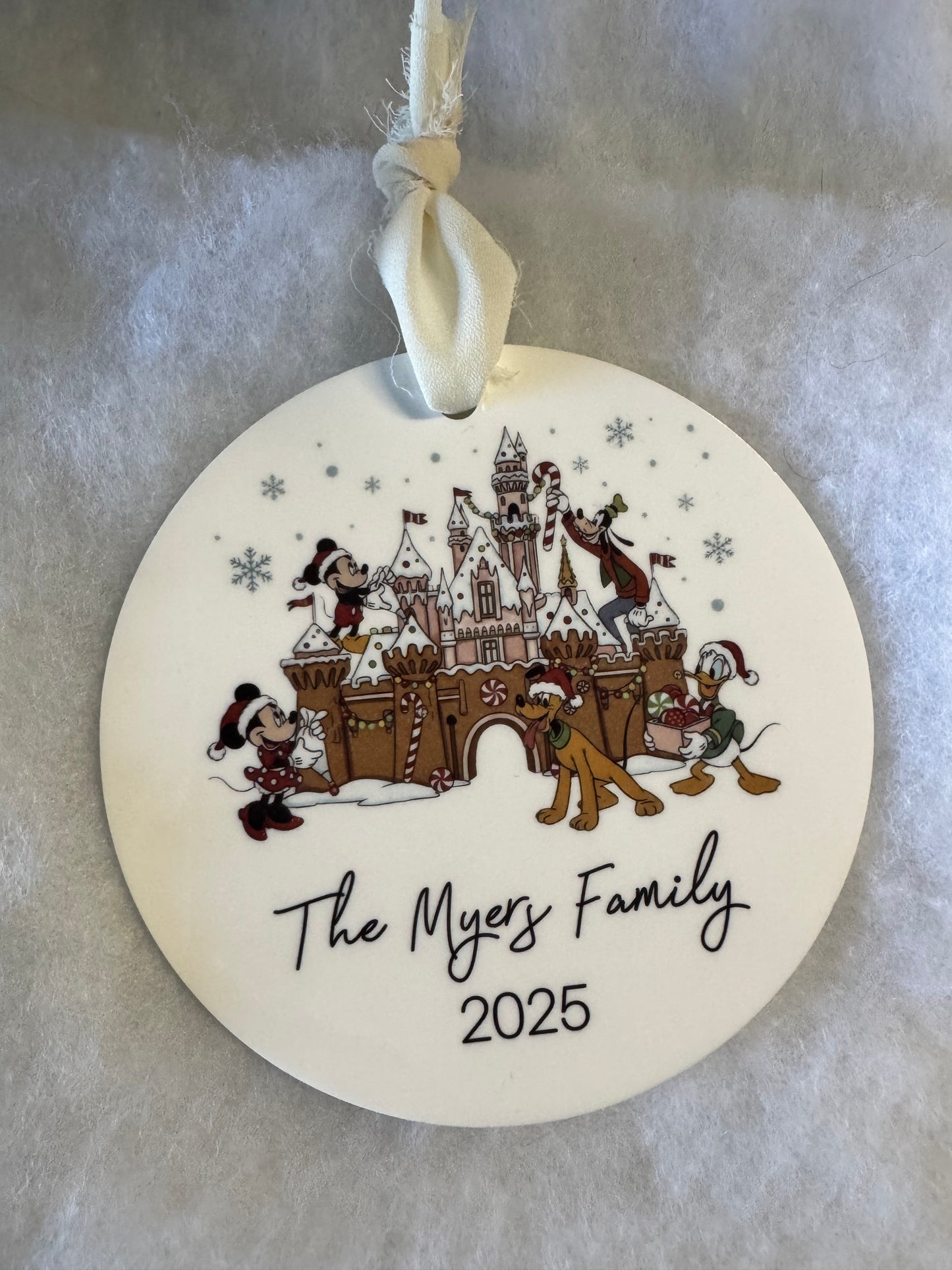 🎄 Personalized Family Christmas Ornaments