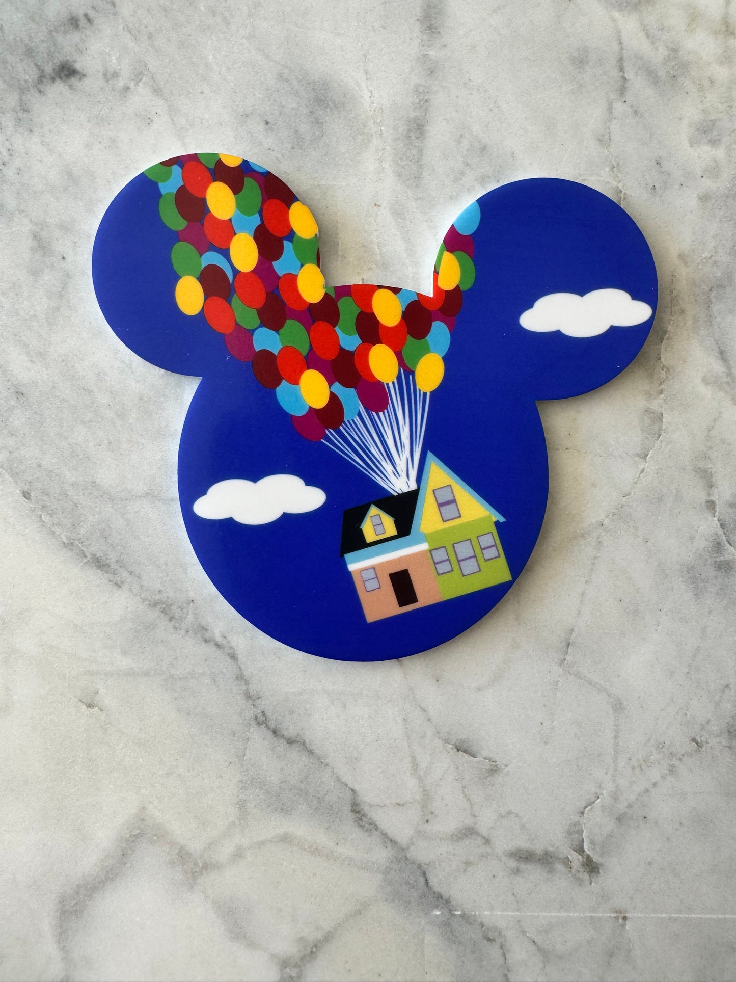 Up House Mouse Head