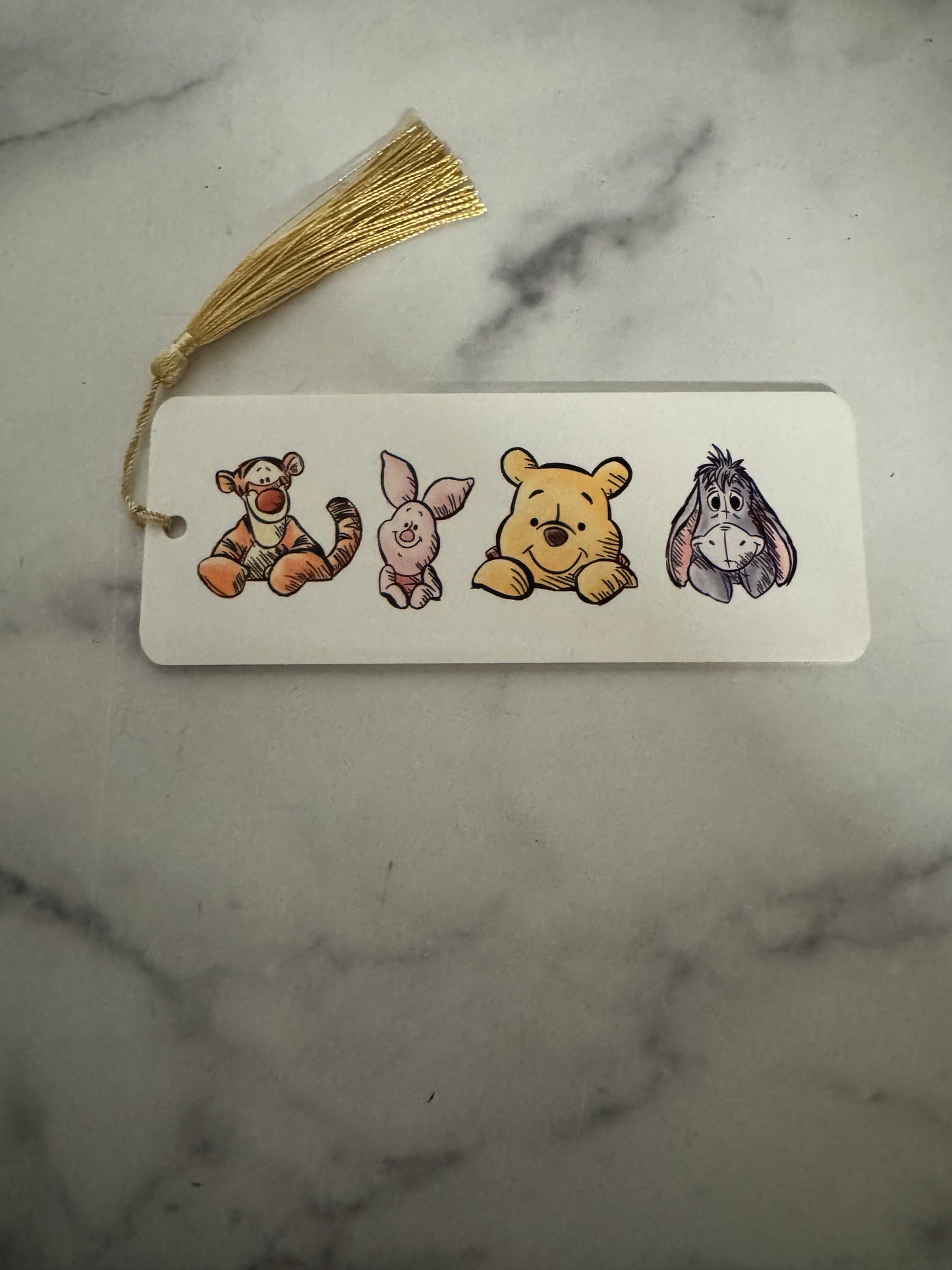 Pooh and Friends Acrylic Bookmarks