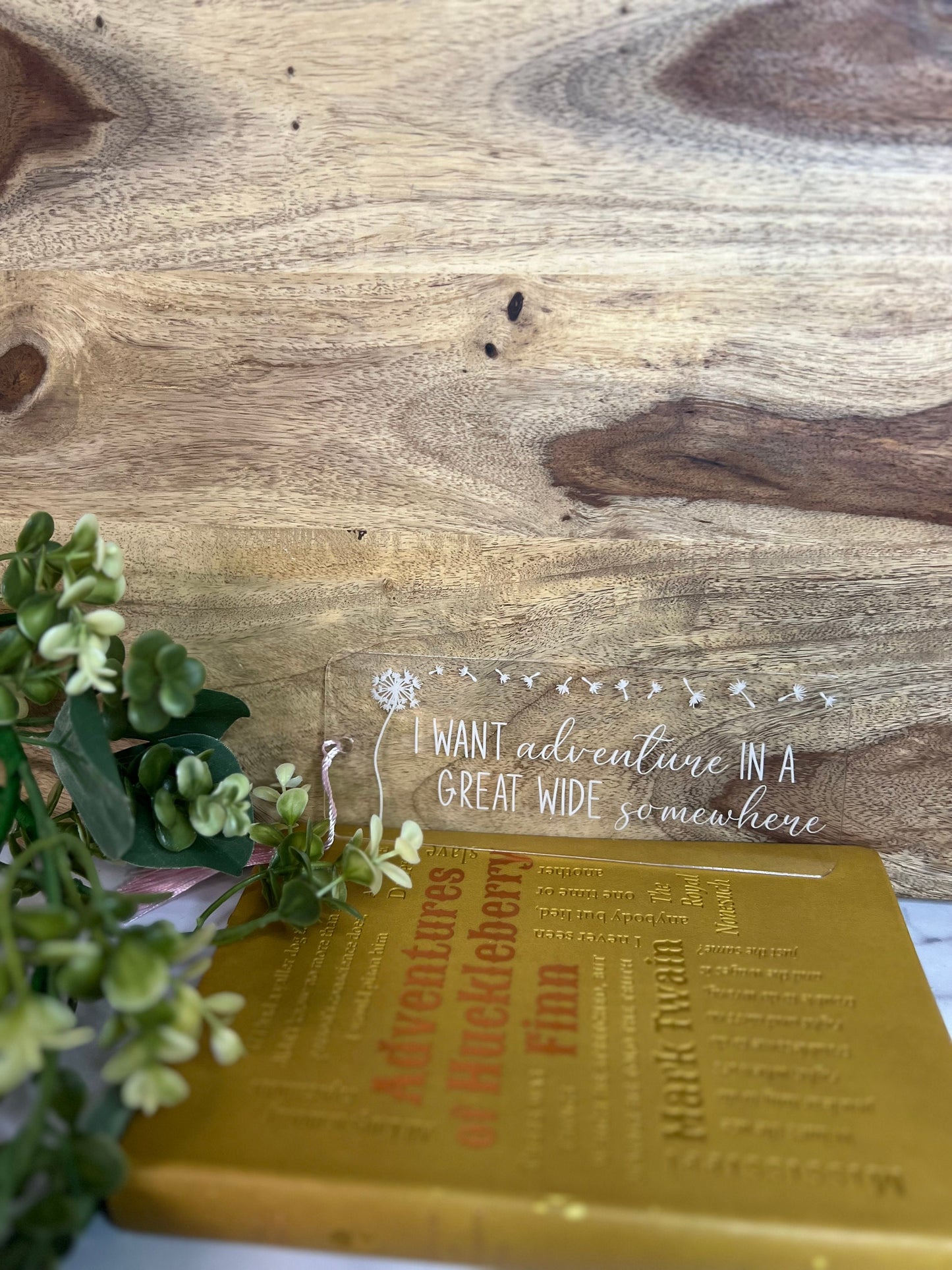 Great Adventure Acrylic Bookmarks