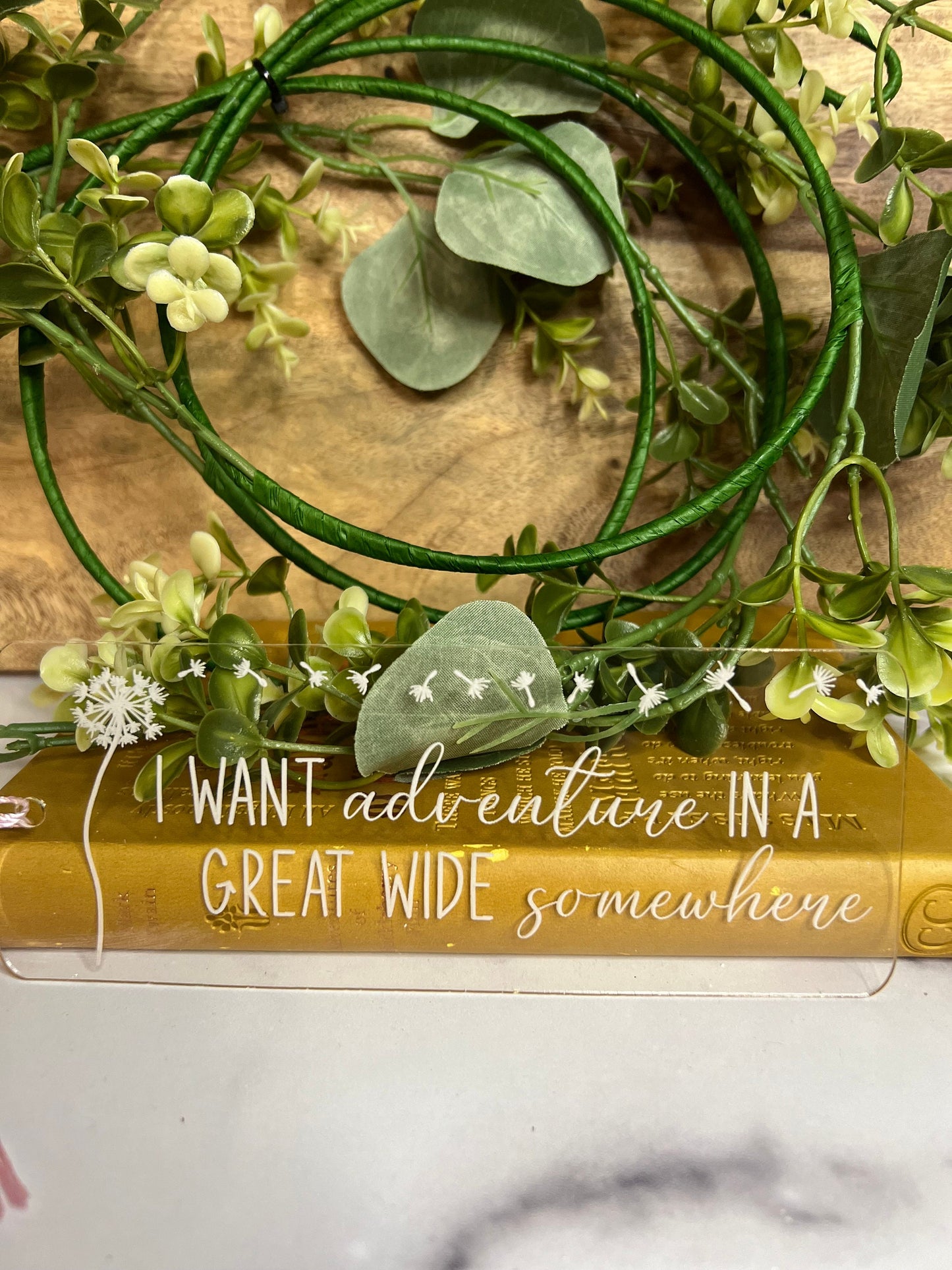 Great Adventure Acrylic Bookmarks