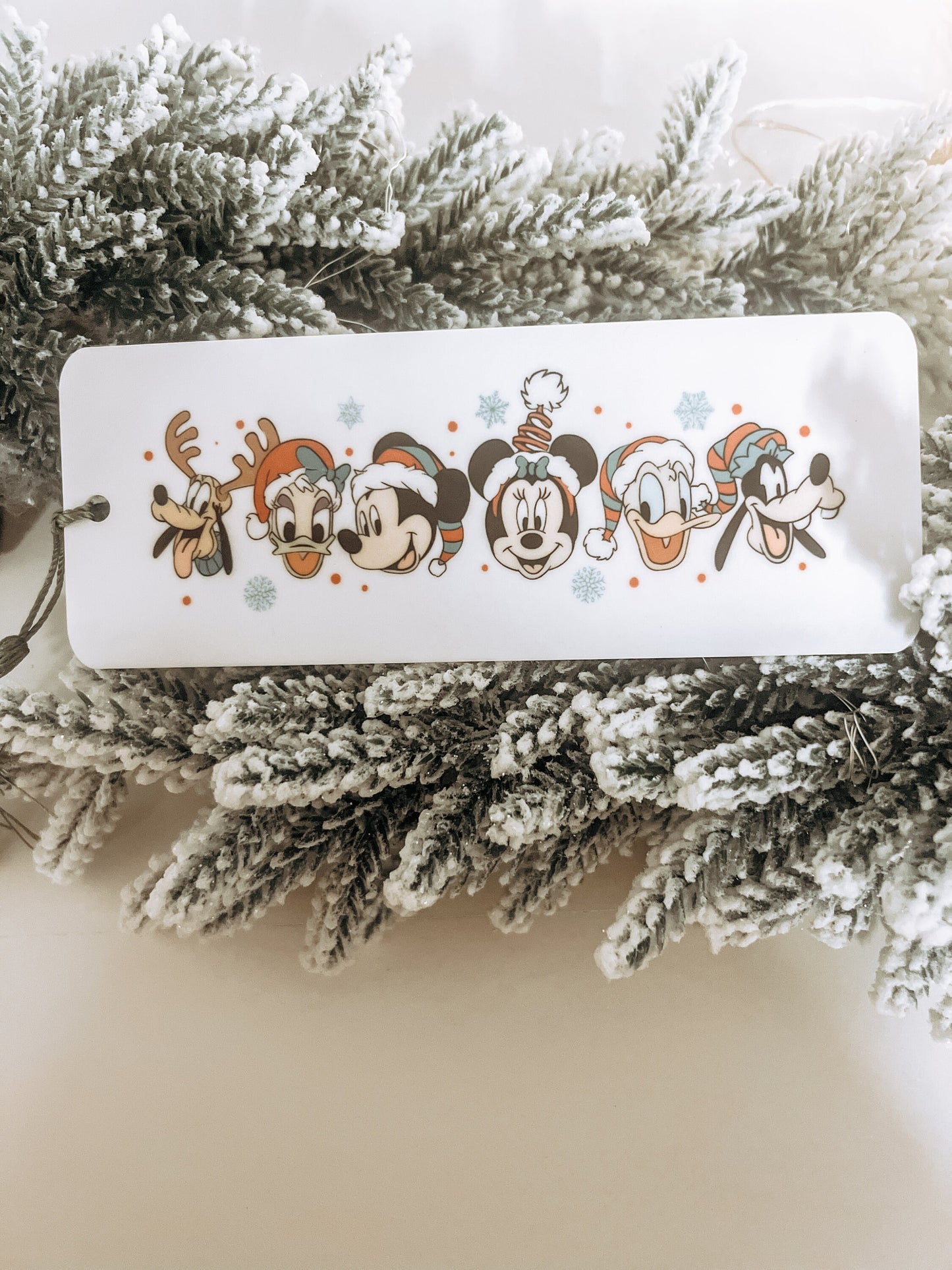 Mouse & Friends Christmas Bookmark