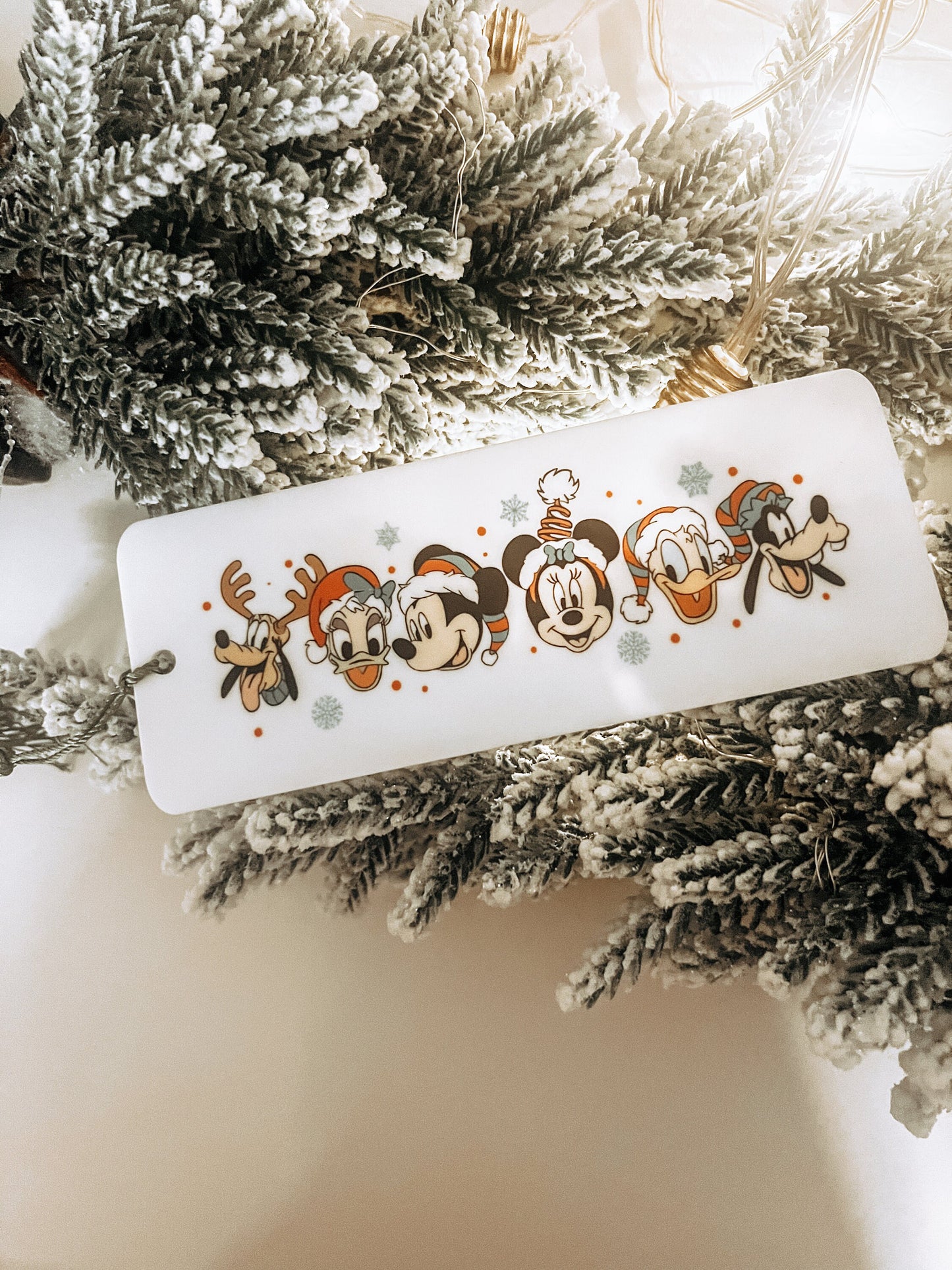 Mouse & Friends Christmas Bookmark
