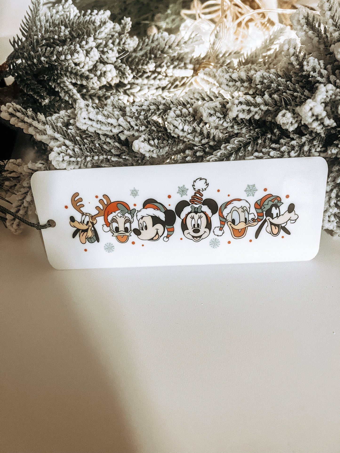 Mouse & Friends Christmas Bookmark