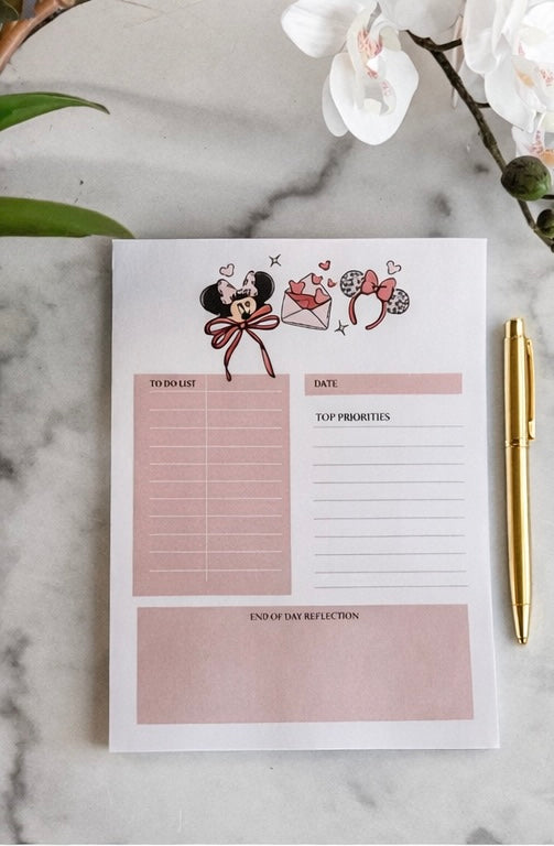 Note Pads / Daily To Do List