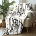 Sketch Mouse and Friends Blanket