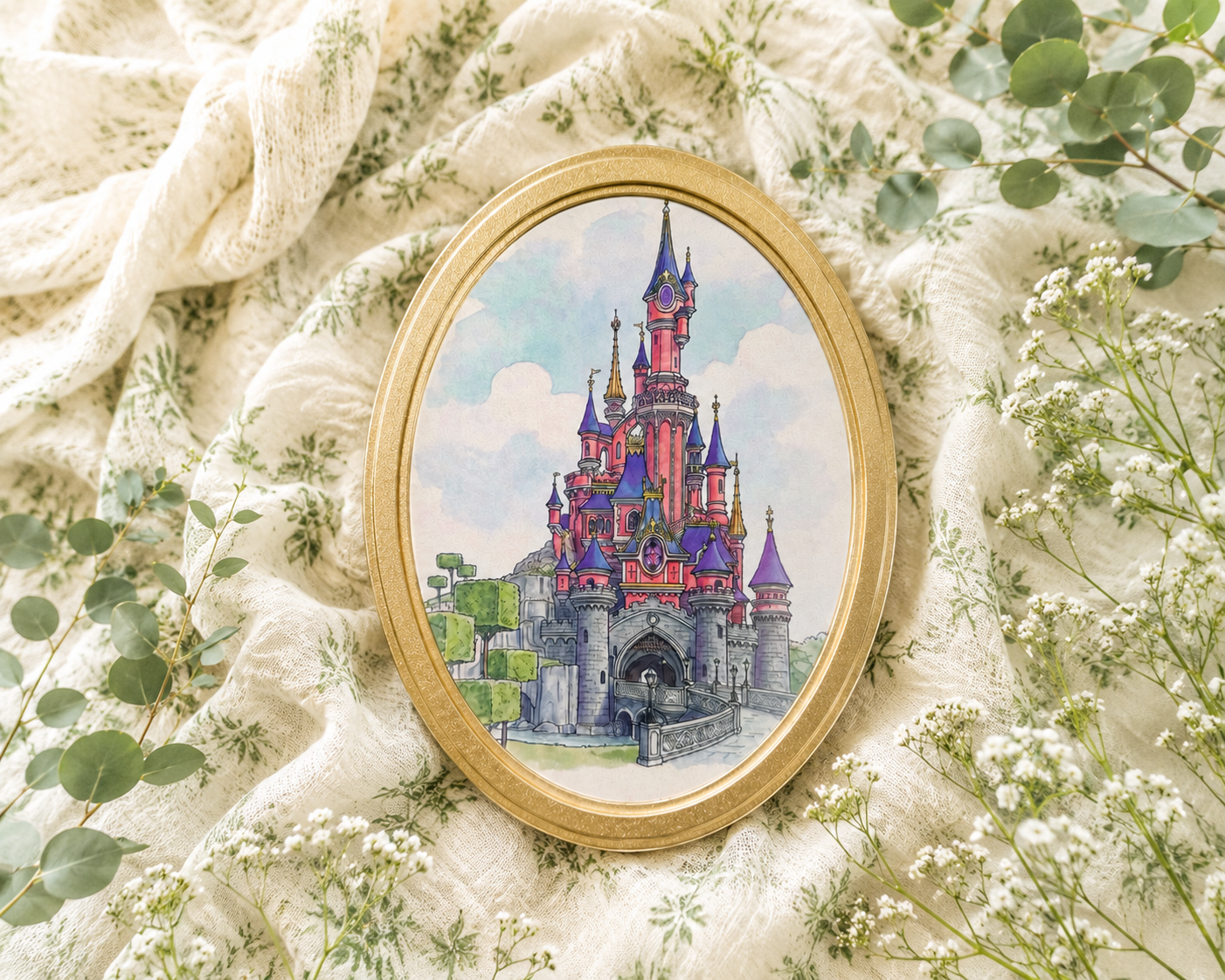 The Paris Enchanted Castle Art