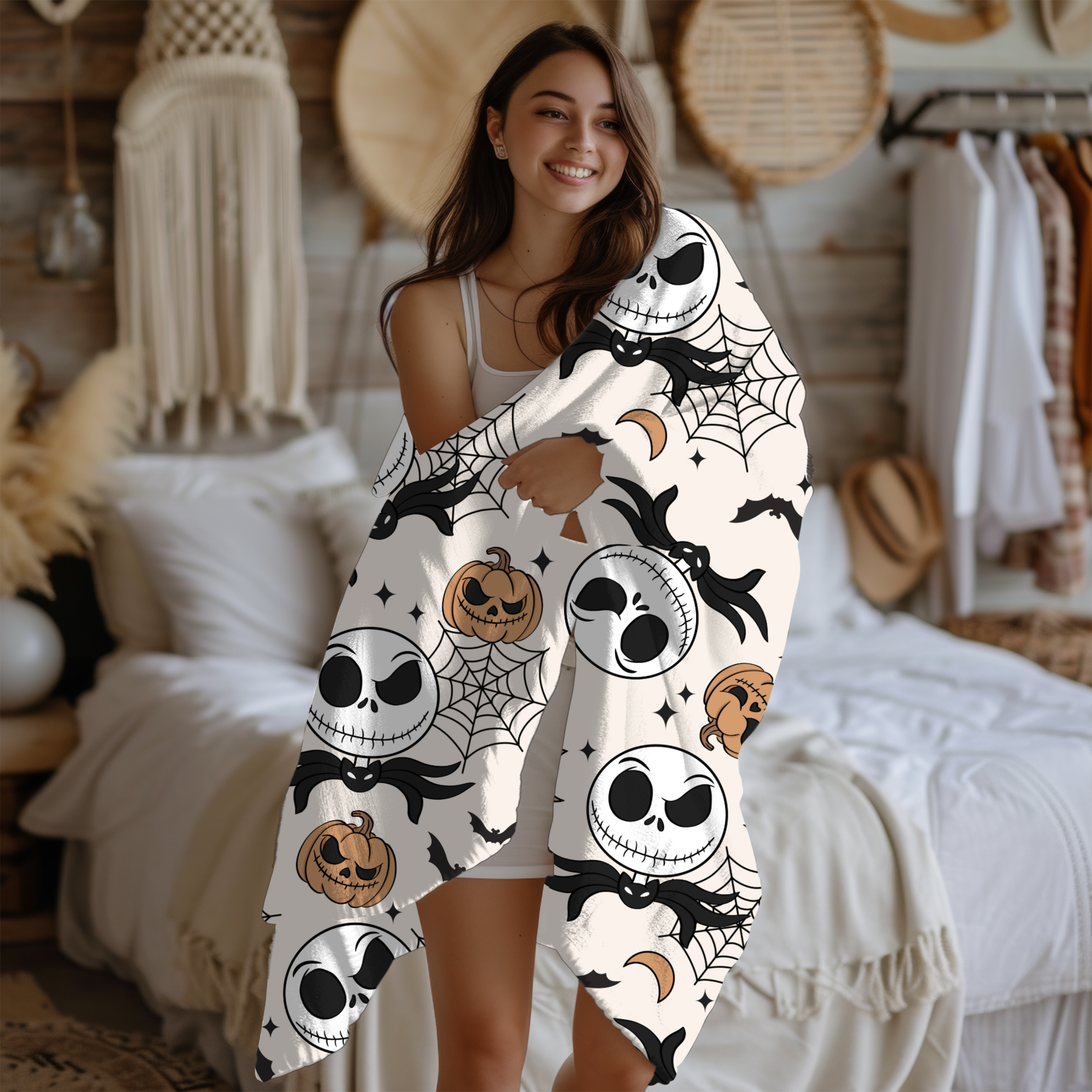Nightmare Before Christmas Blanket