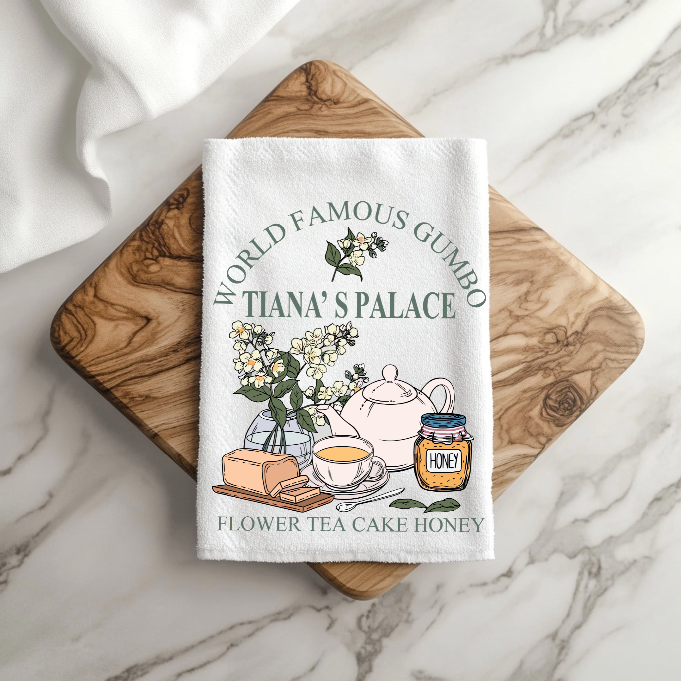 World Famous Tiana’s Palace Kitchen Towel