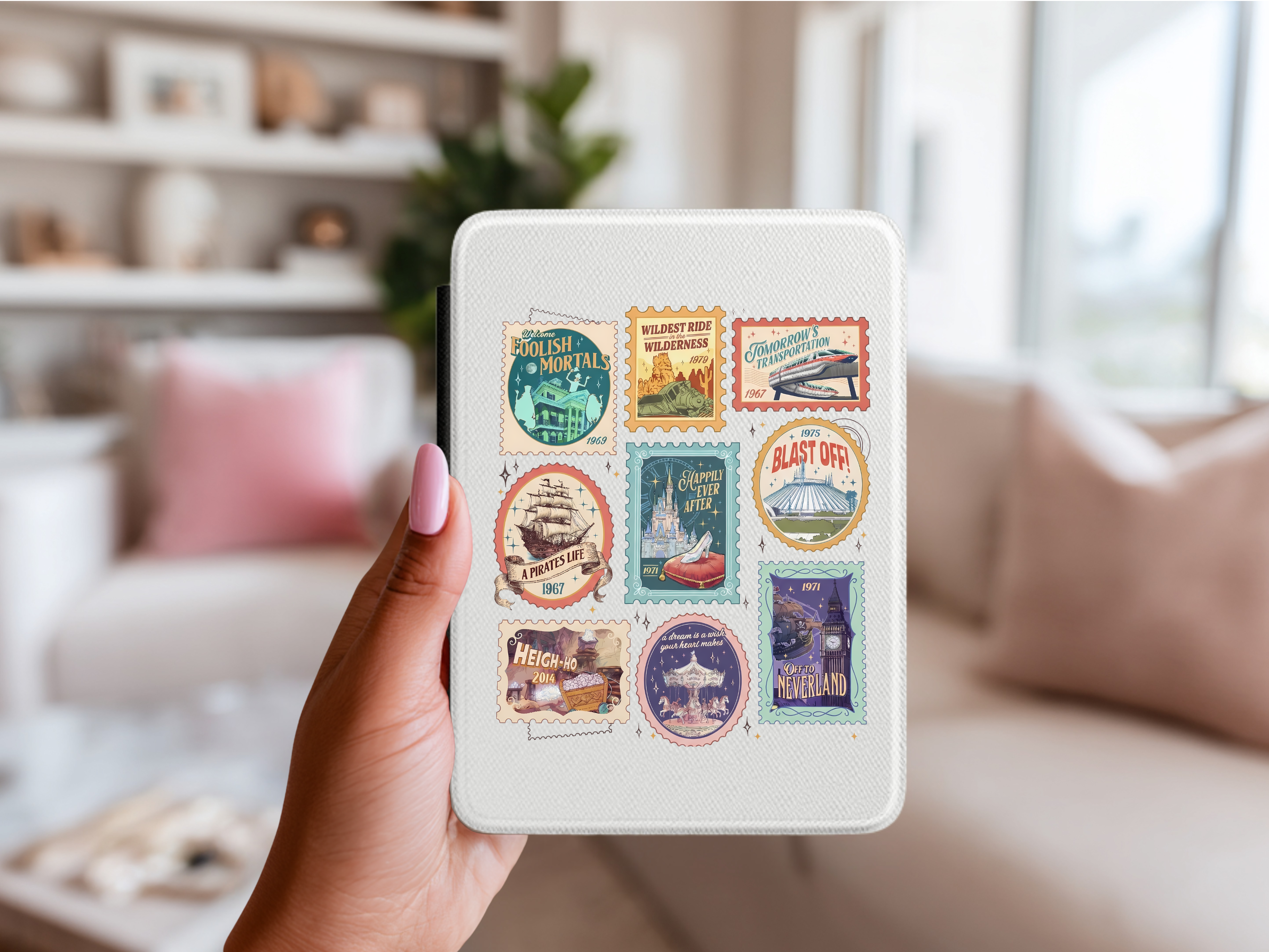 Magical Stamps Kindle Case