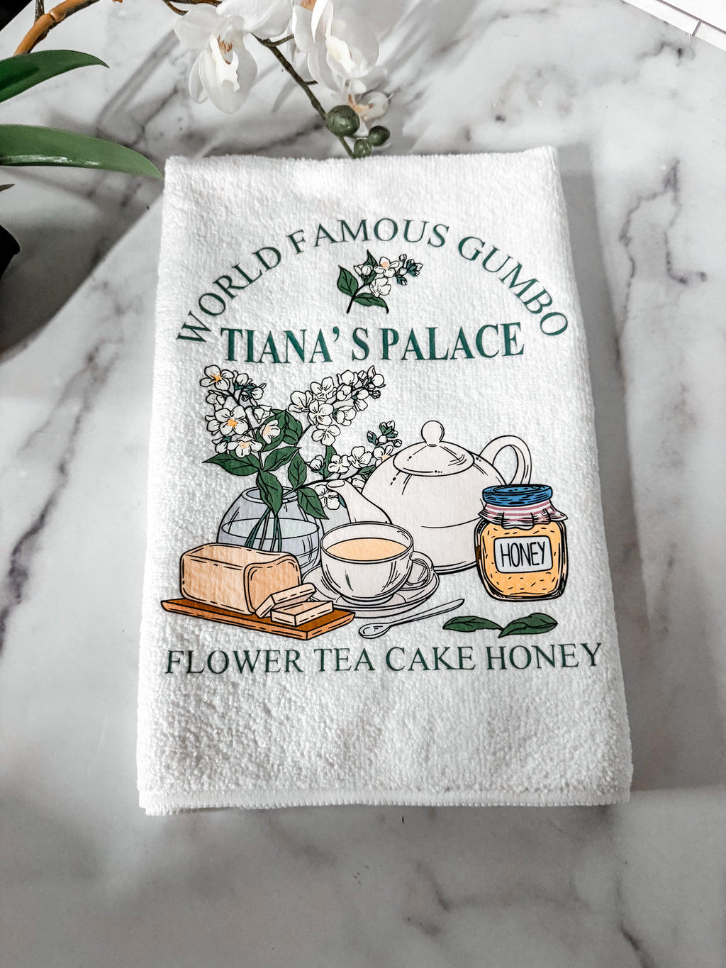 World Famous Tiana’s Palace Kitchen Towel