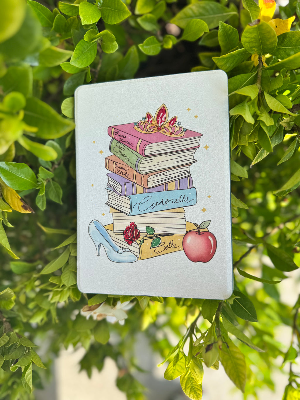 Princess Magic Bookstack Kindle Cases