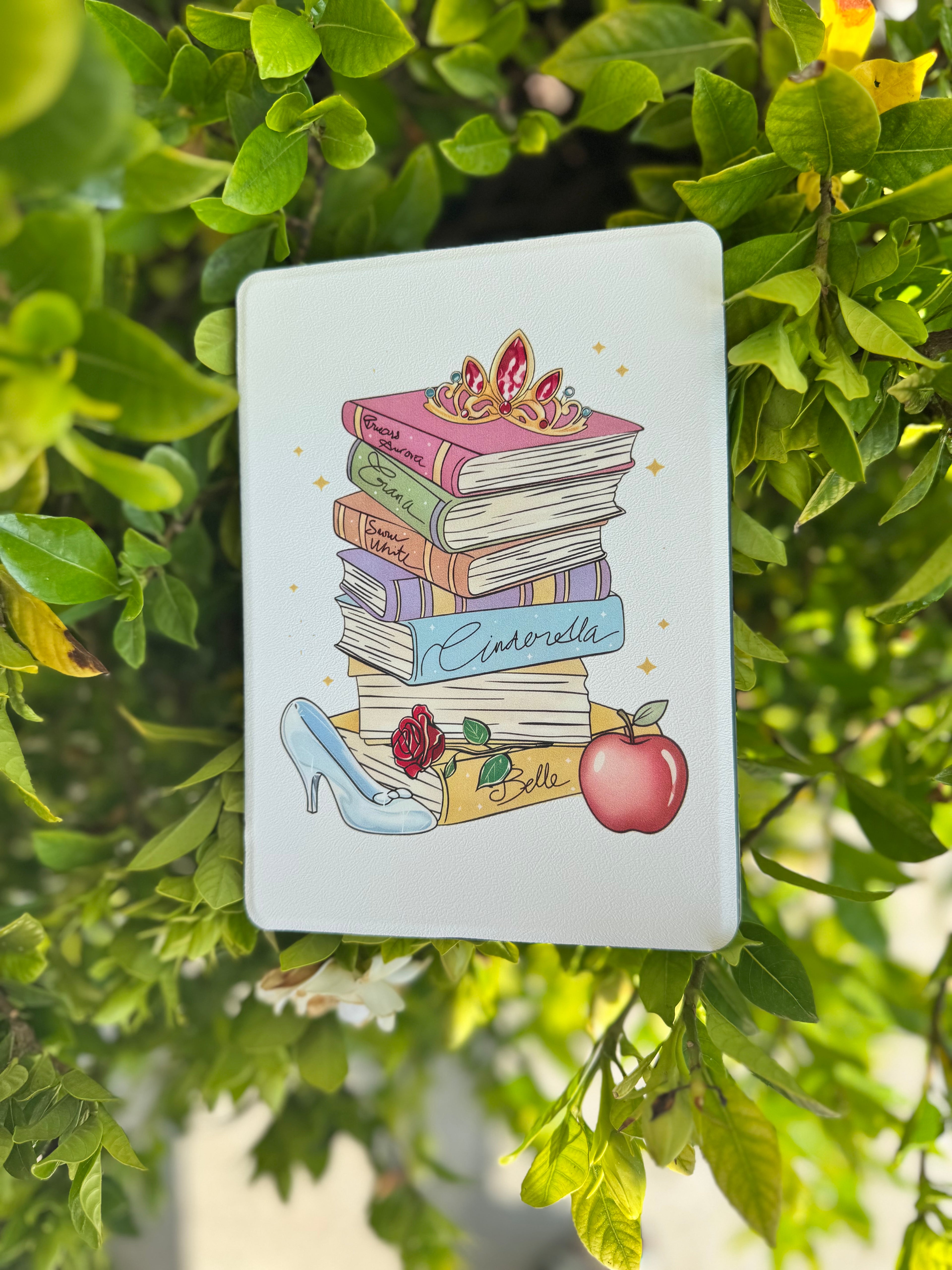 Princess Magic Bookstack Kindle Cases