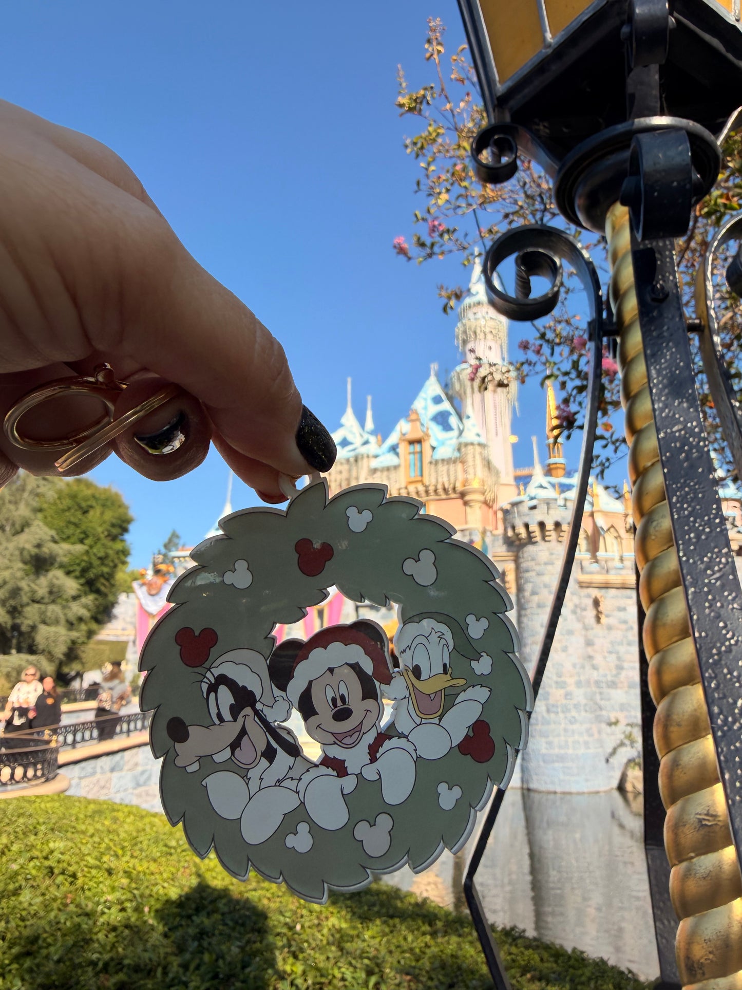 Holiday Wreath Mouse Tag