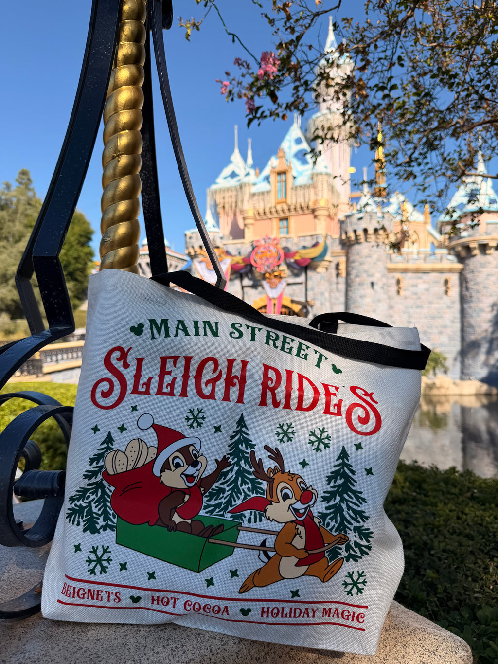 🛷 Main Street Sleigh Rides Tote
