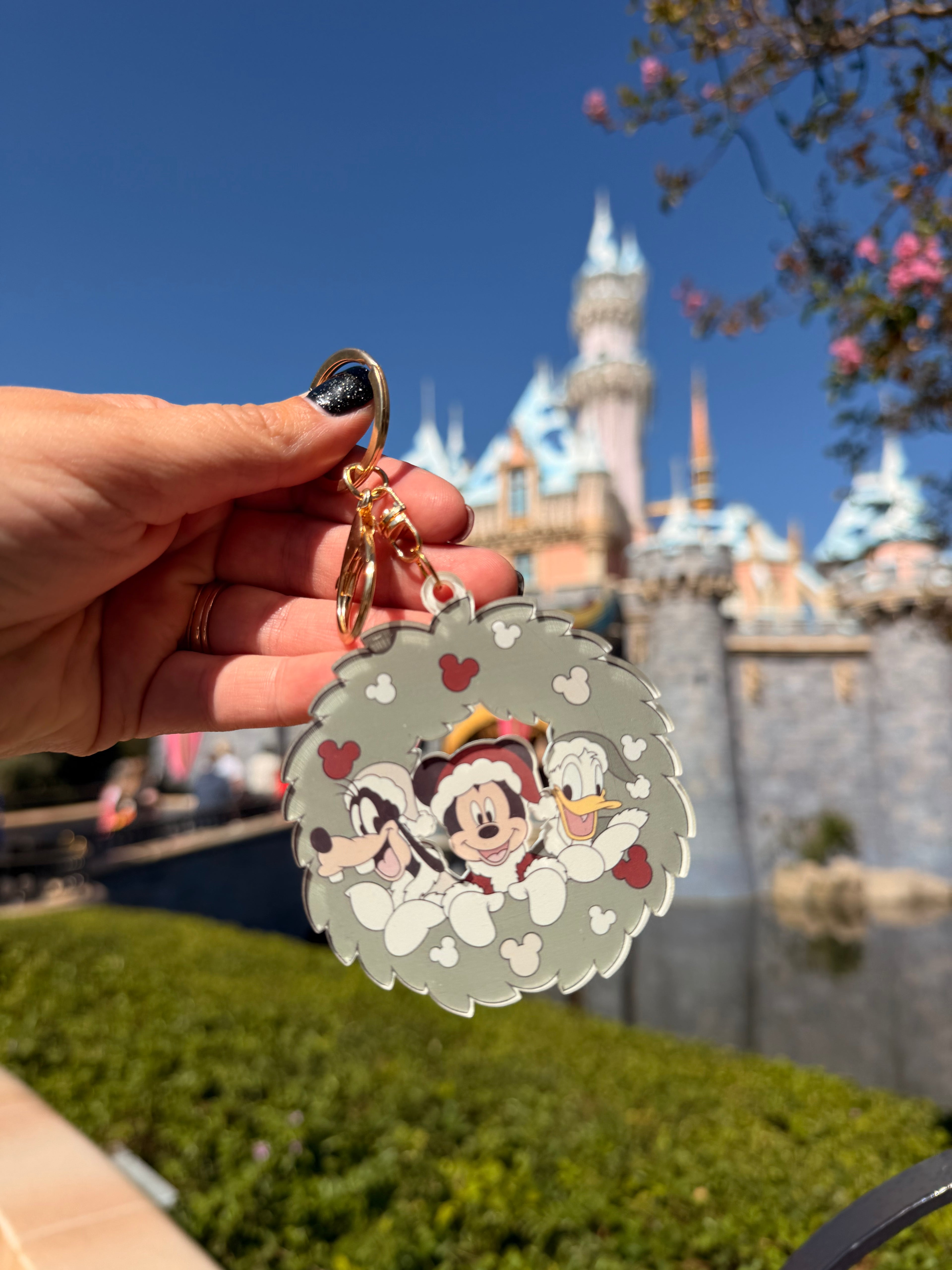 Holiday Wreath Mouse Tag