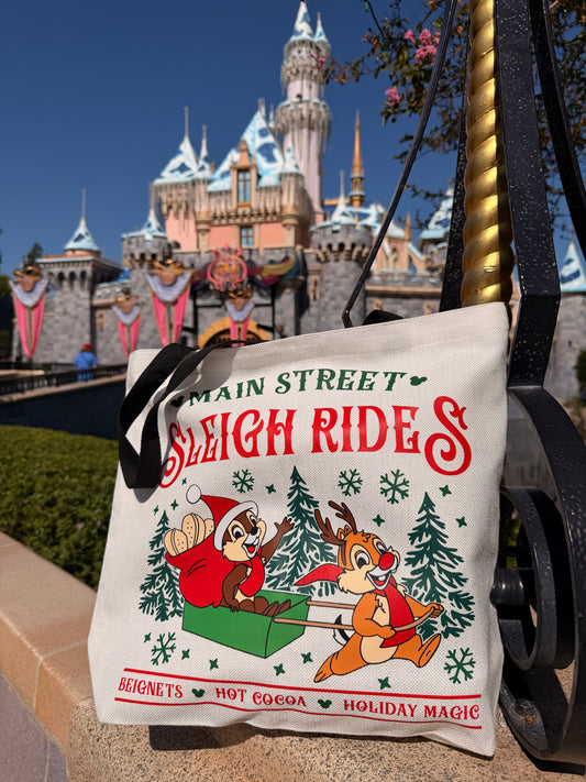 🛷 Main Street Sleigh Rides Tote