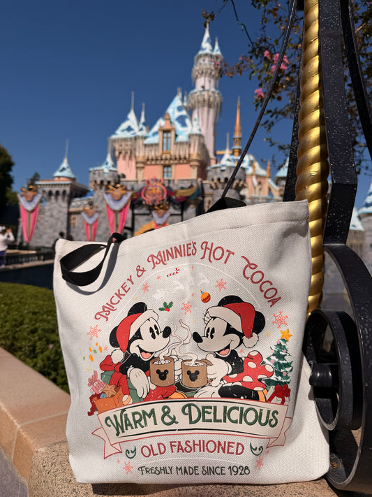 🎁 Mickey & Minnie’s Hot Cocoa Tote