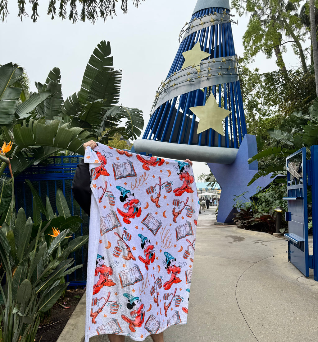 Sorceror Mouse Magic Blanket