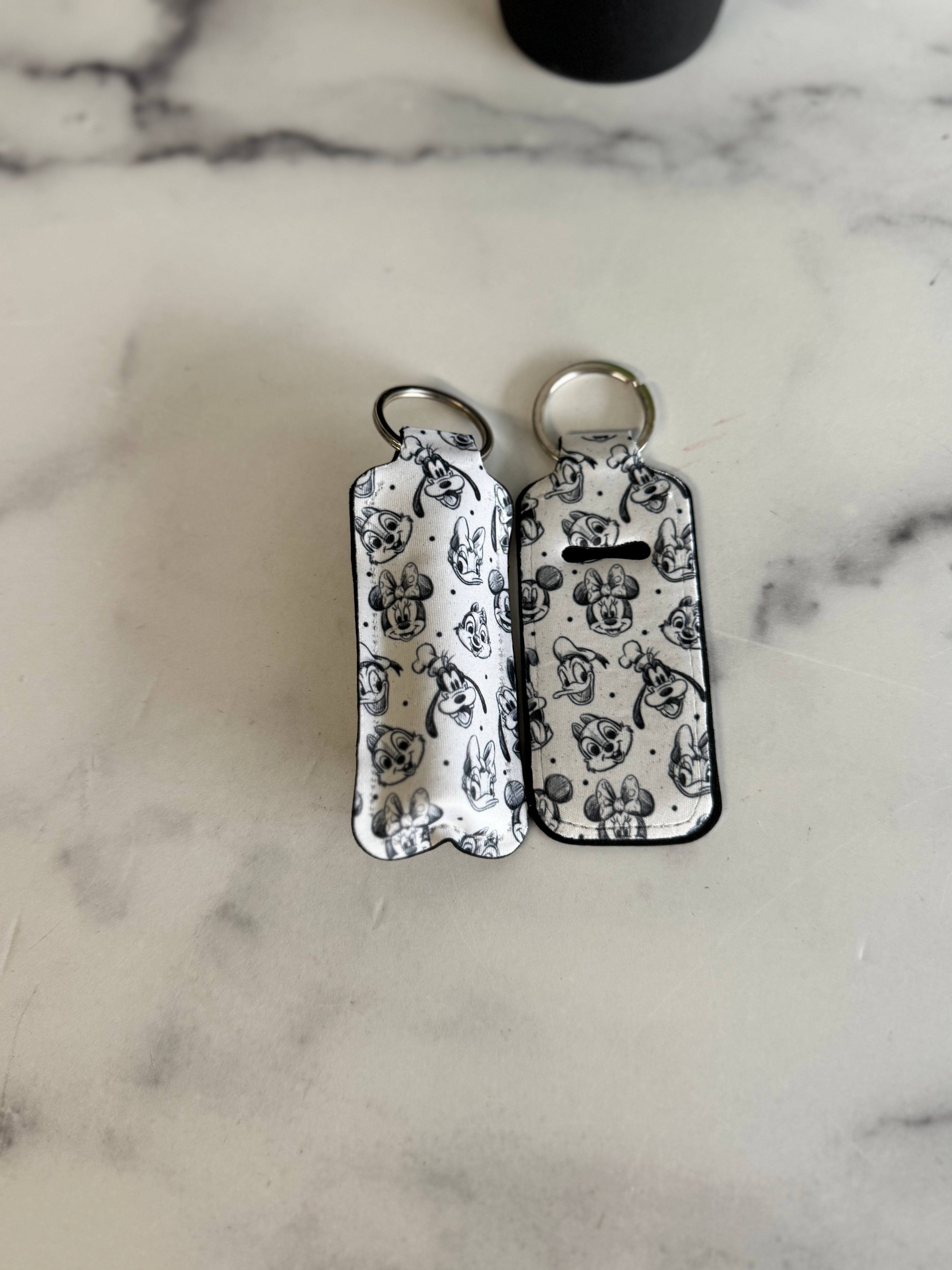 Chapstick Holder Keychain