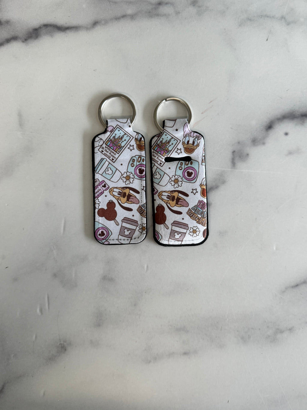 Chapstick Holder Keychain