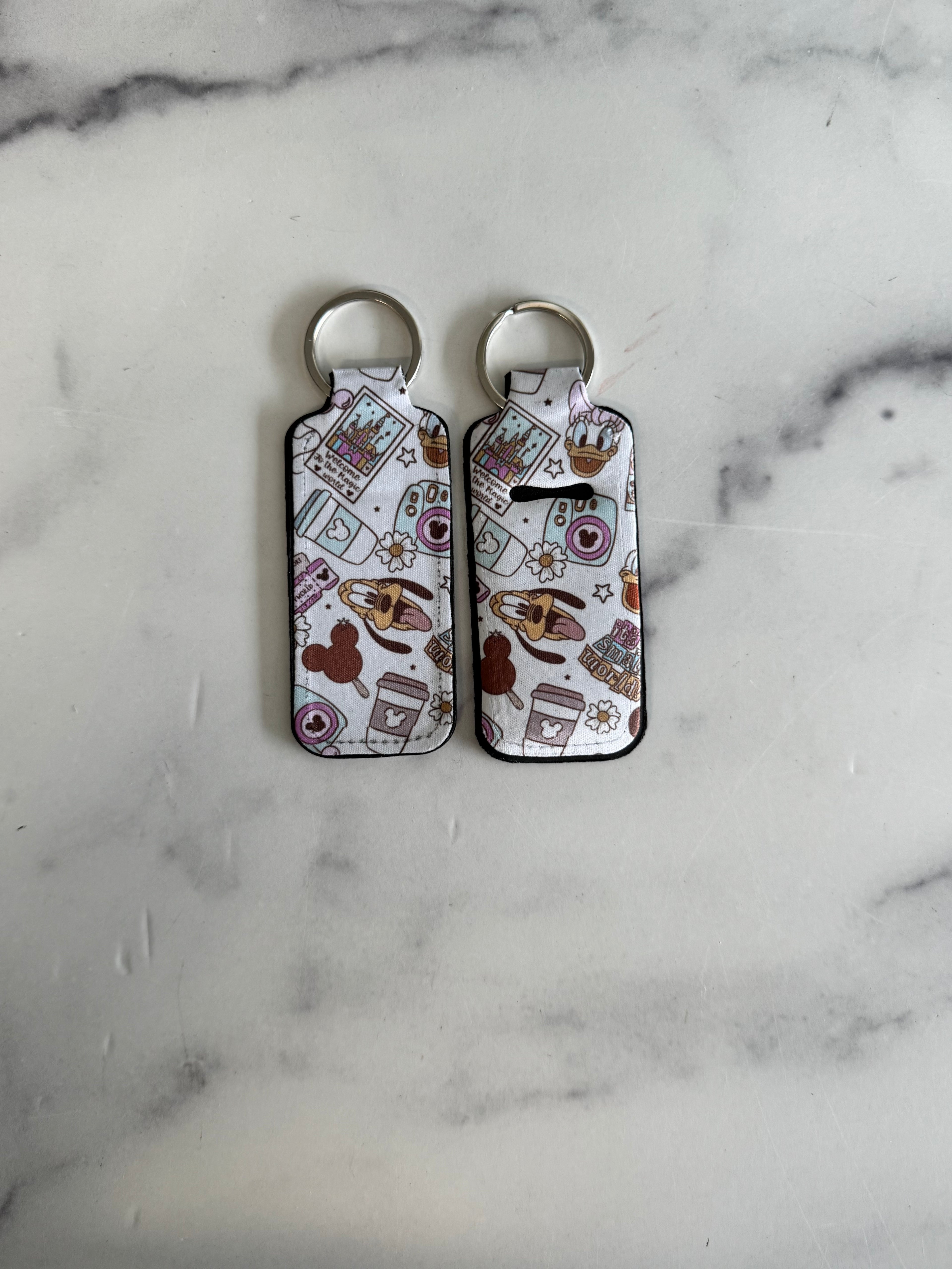 Chapstick Holder Keychain