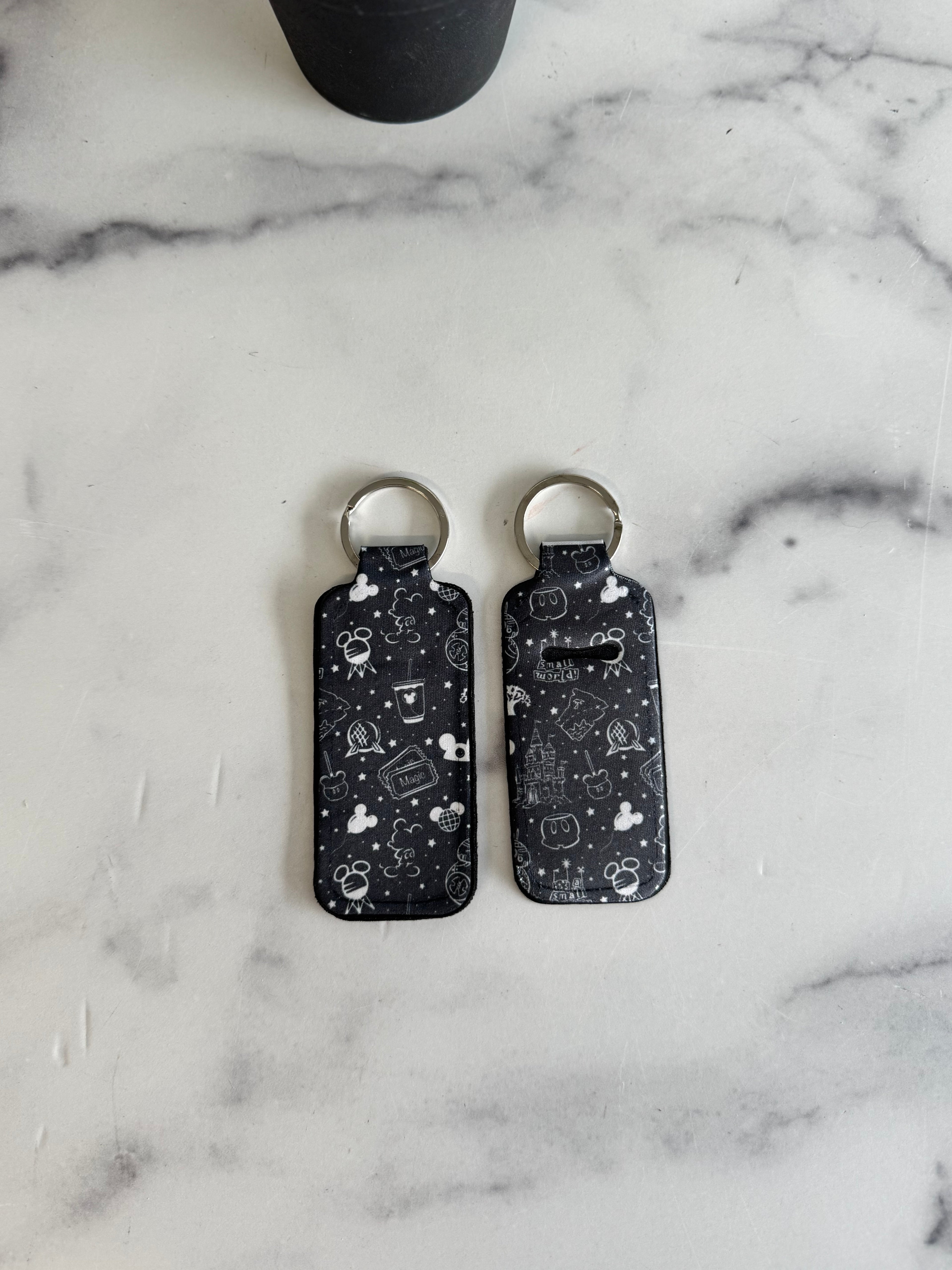 Chapstick Holder Keychain