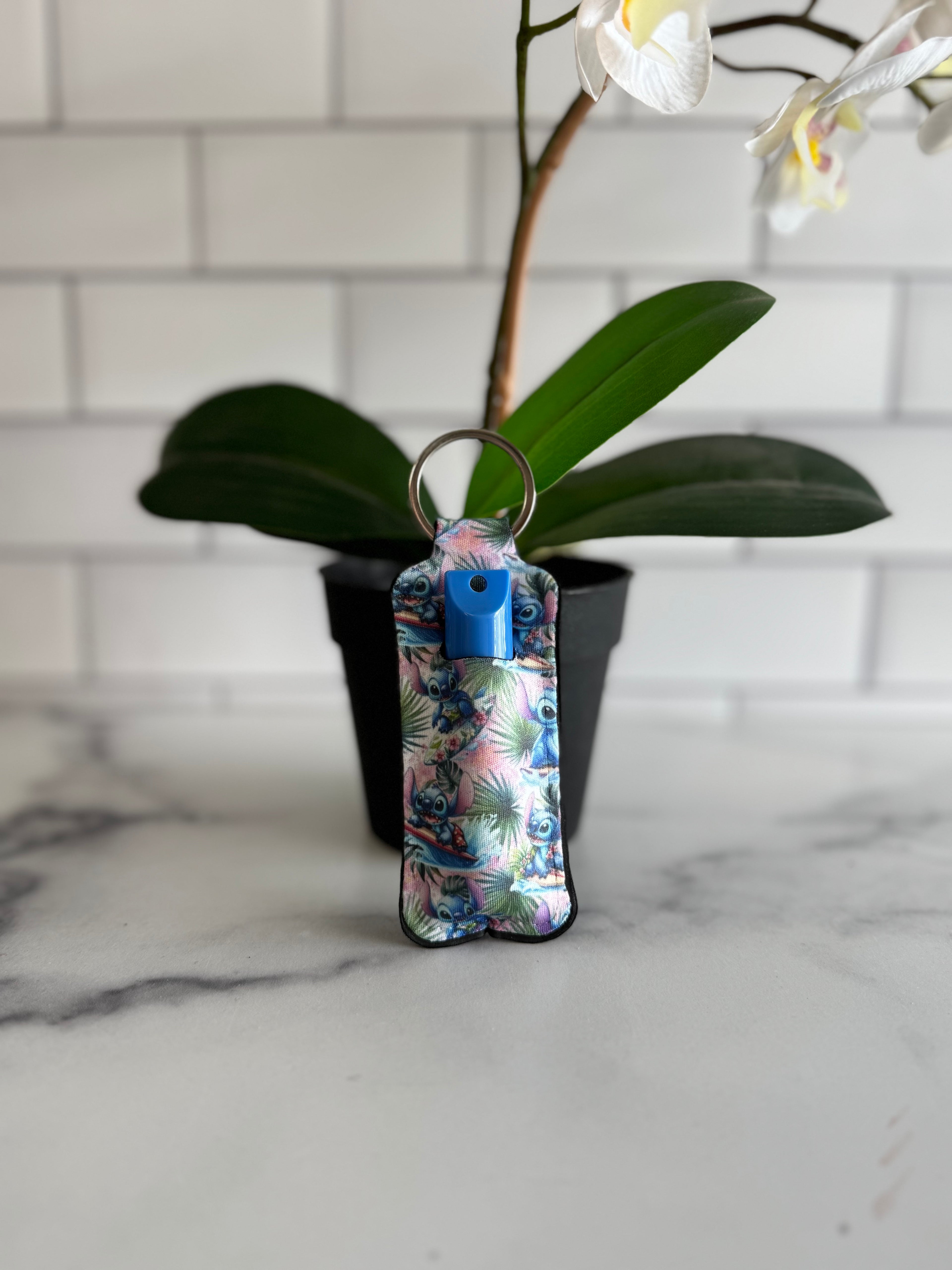 Chapstick Holder Keychain