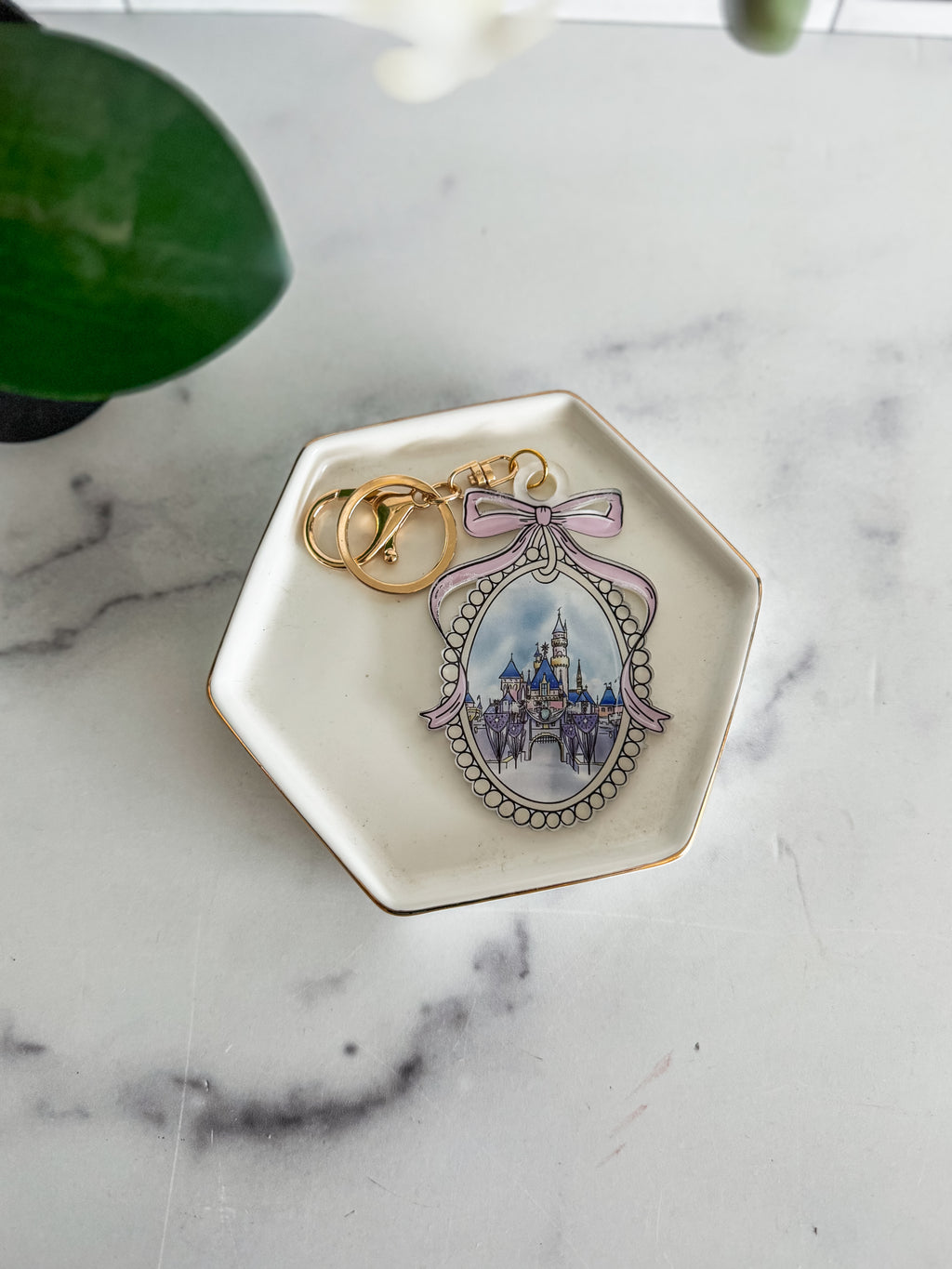 Custom Magical Places Coquette Bag Tags