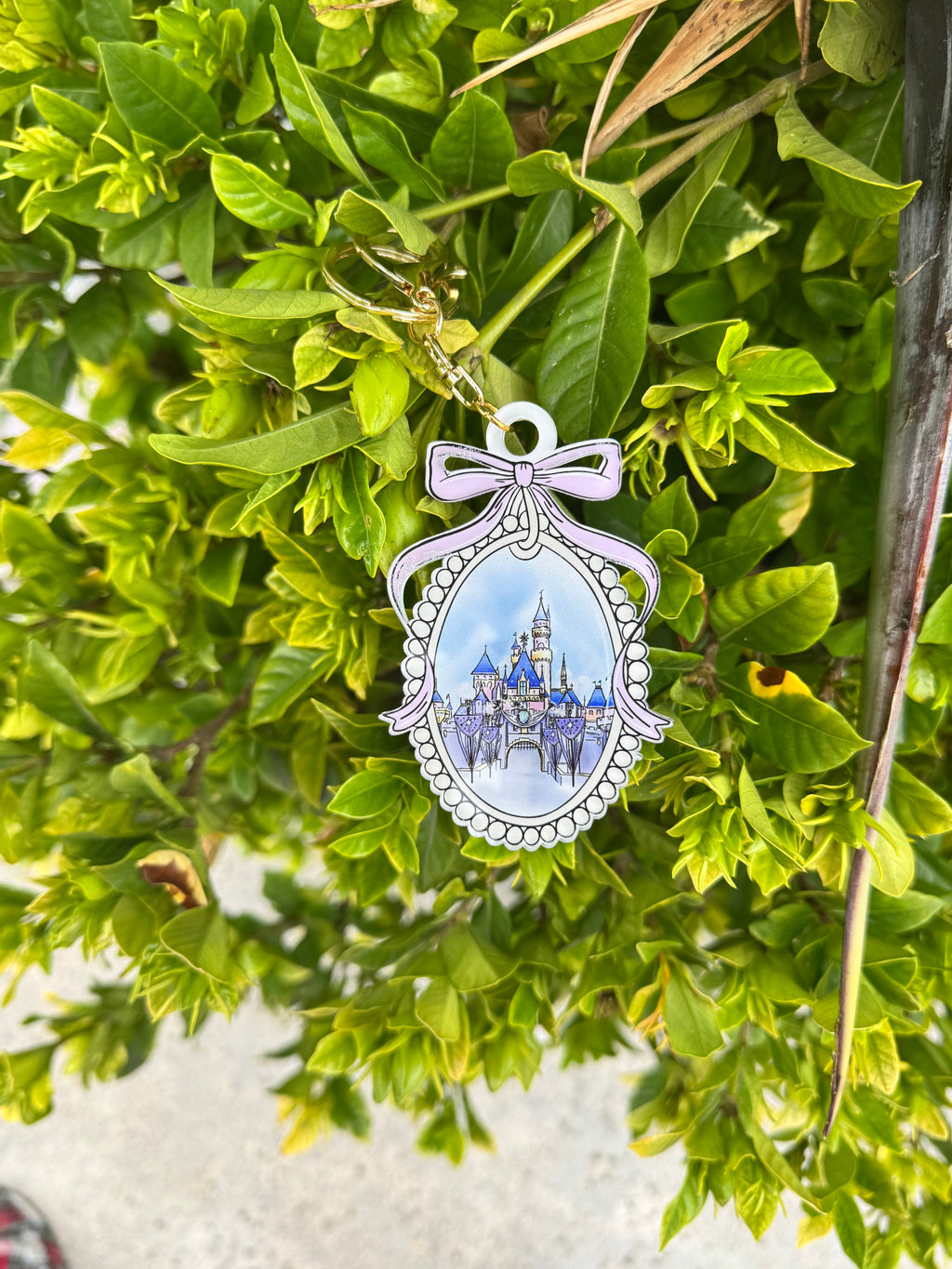 Custom Magical Places Coquette Bag Tags