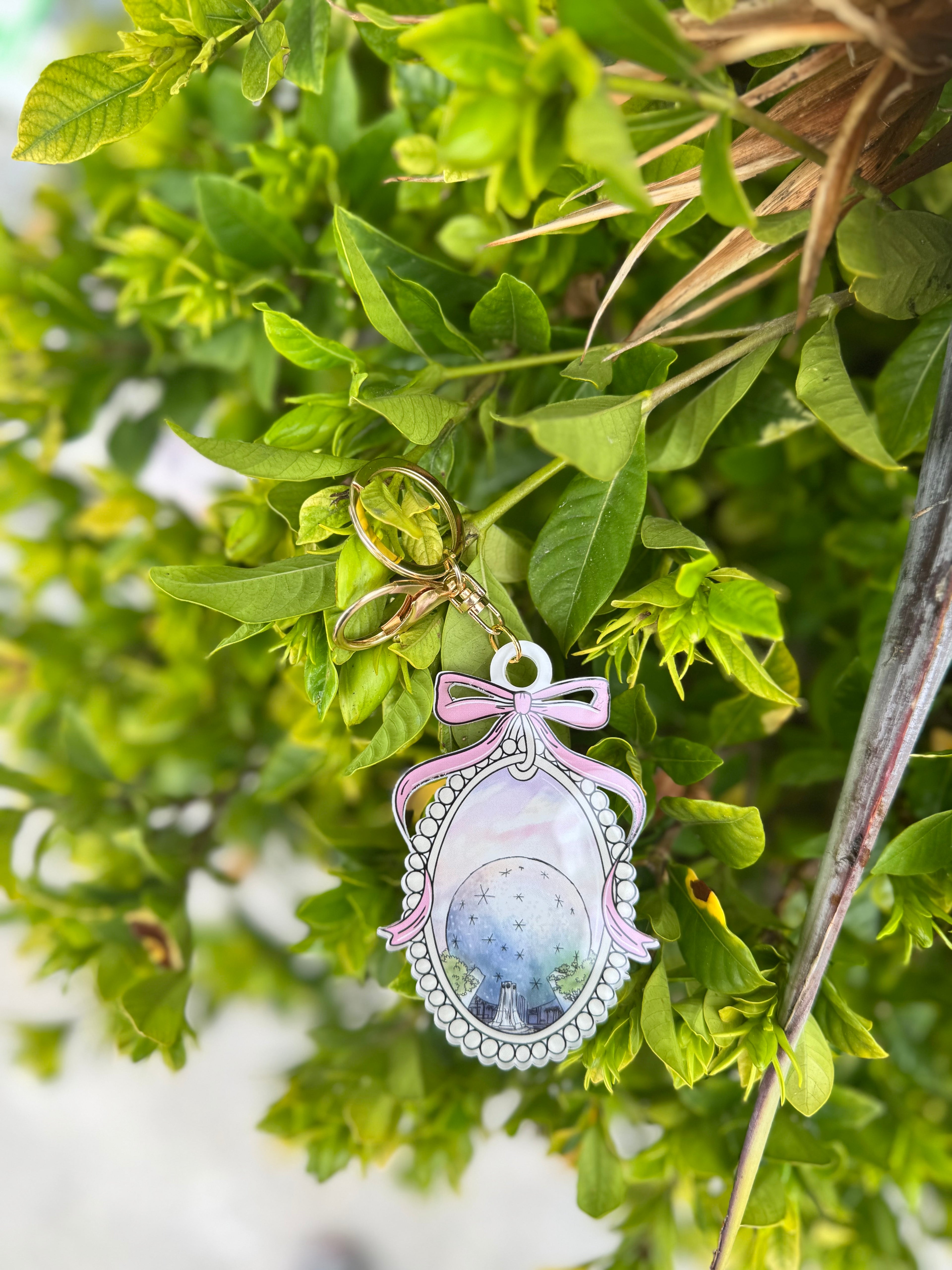 Custom Magical Places Coquette Bag Tags