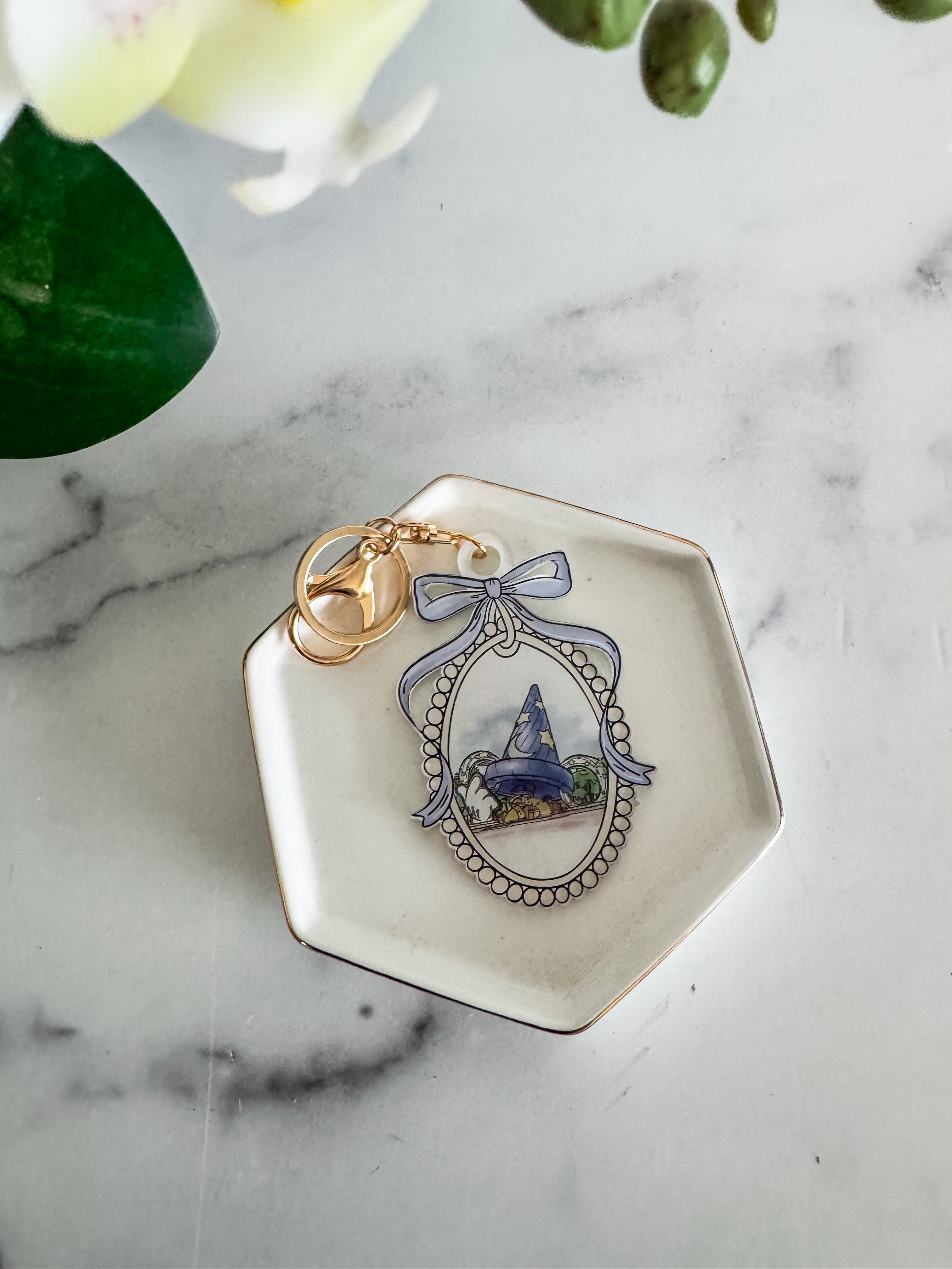 Custom Magical Places Coquette Bag Tags