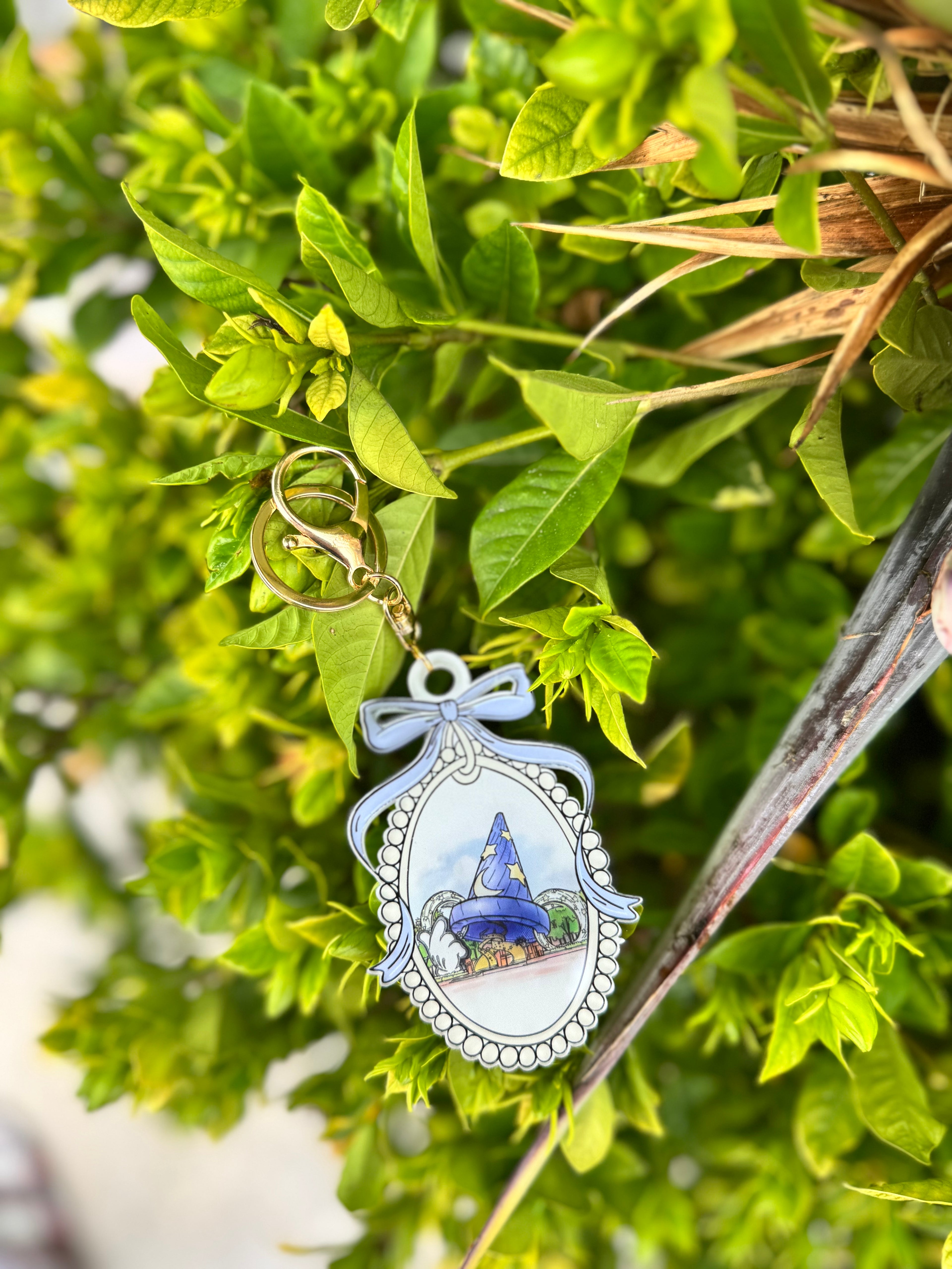 Custom Magical Places Coquette Bag Tags