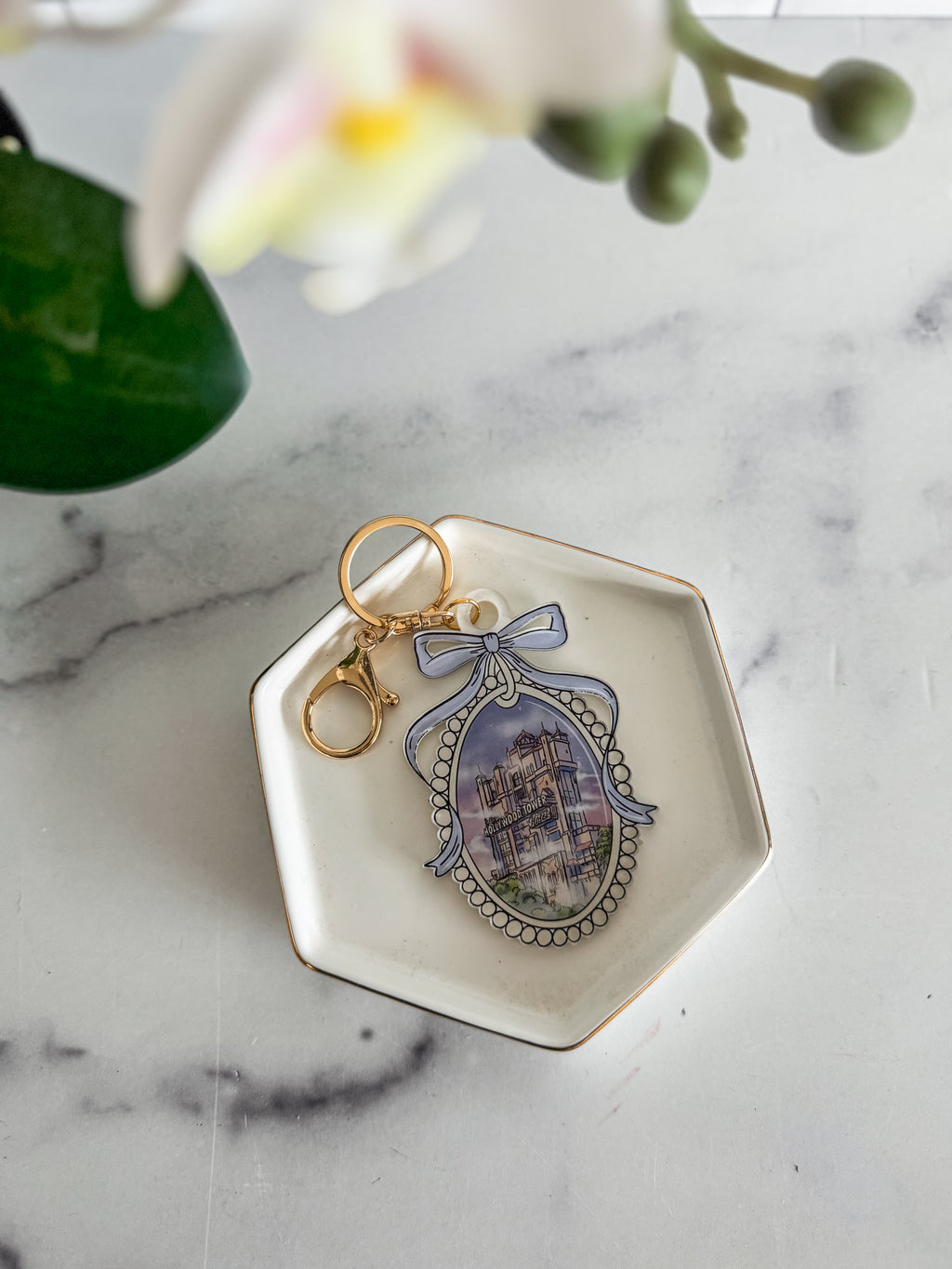 Custom Magical Places Coquette Bag Tags