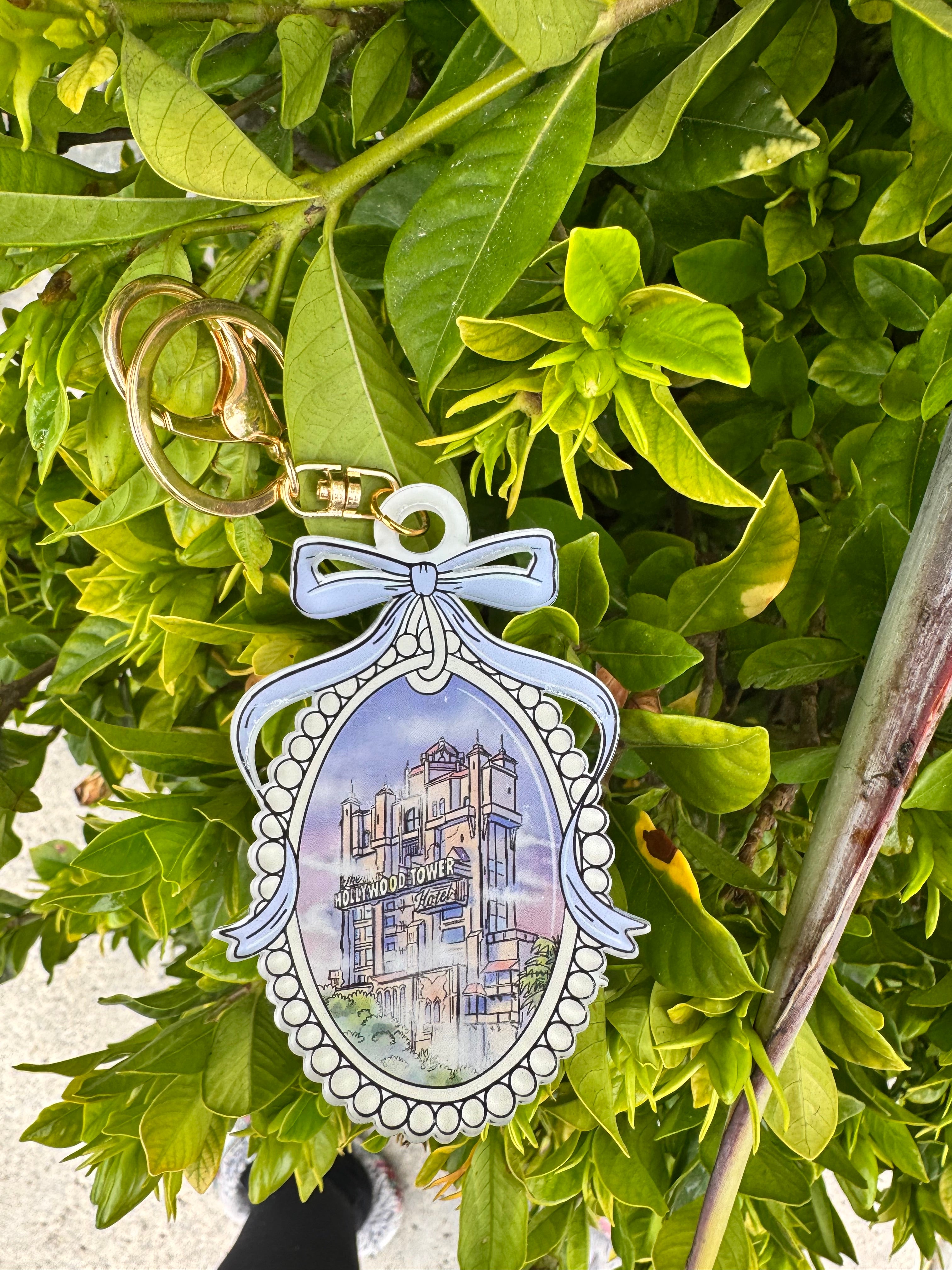 Custom Magical Places Coquette Bag Tags