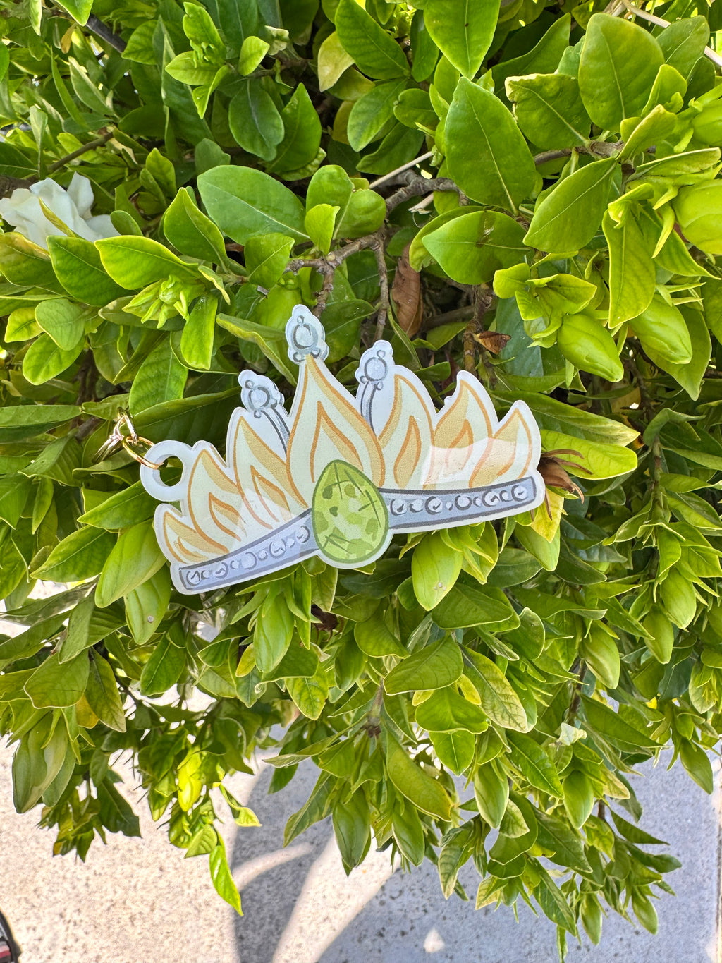 Princess Crowns Bag Tag