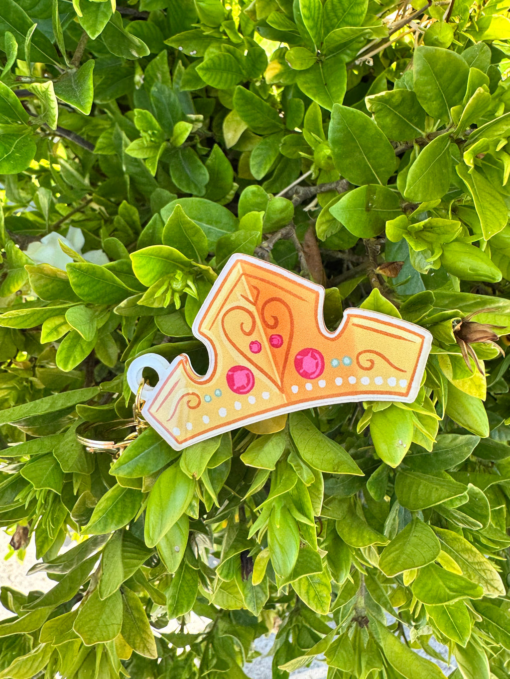 Princess Crowns Bag Tag