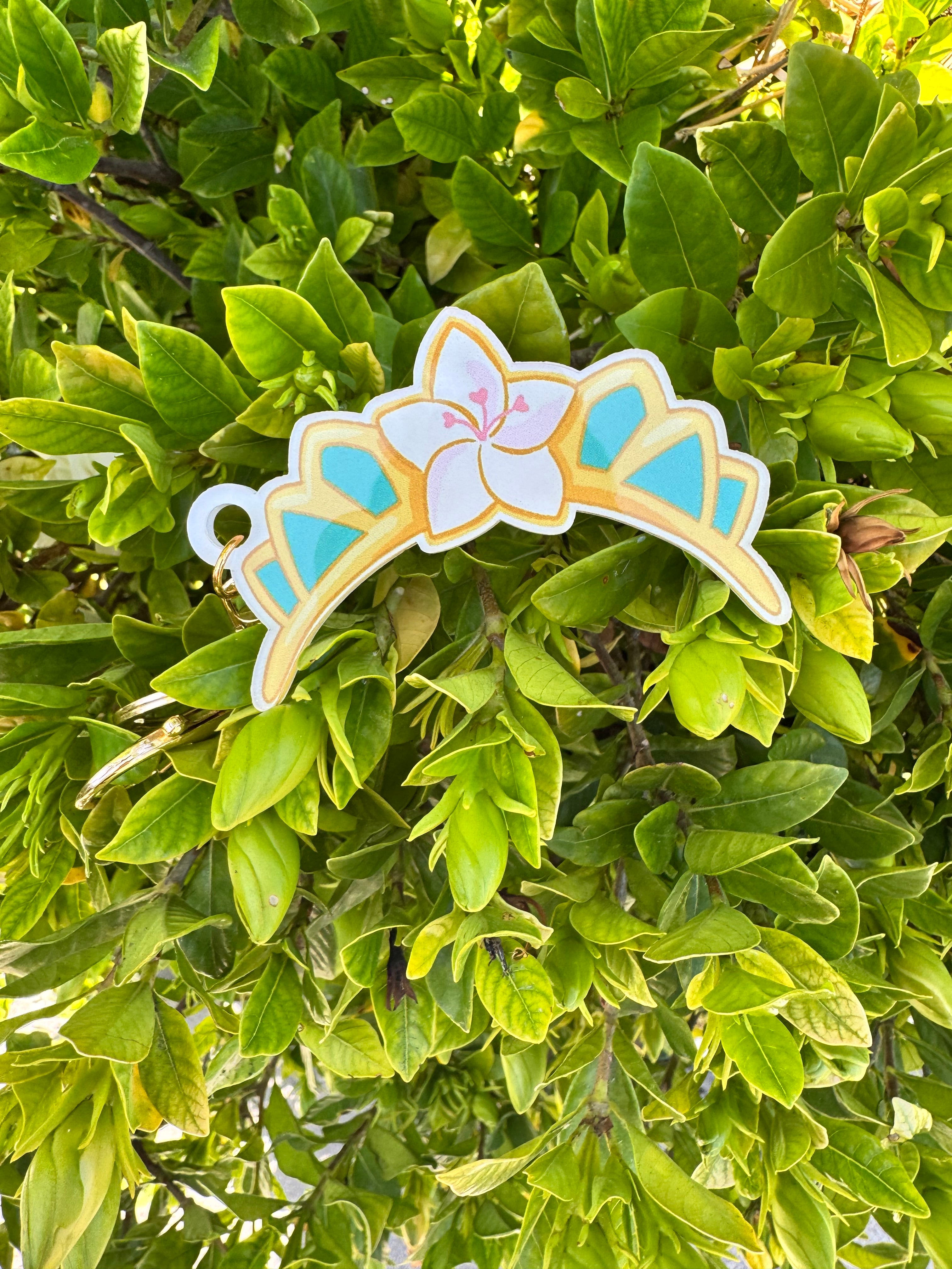 Princess Crowns Bag Tag