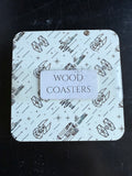 Hardwood Coaster Sets