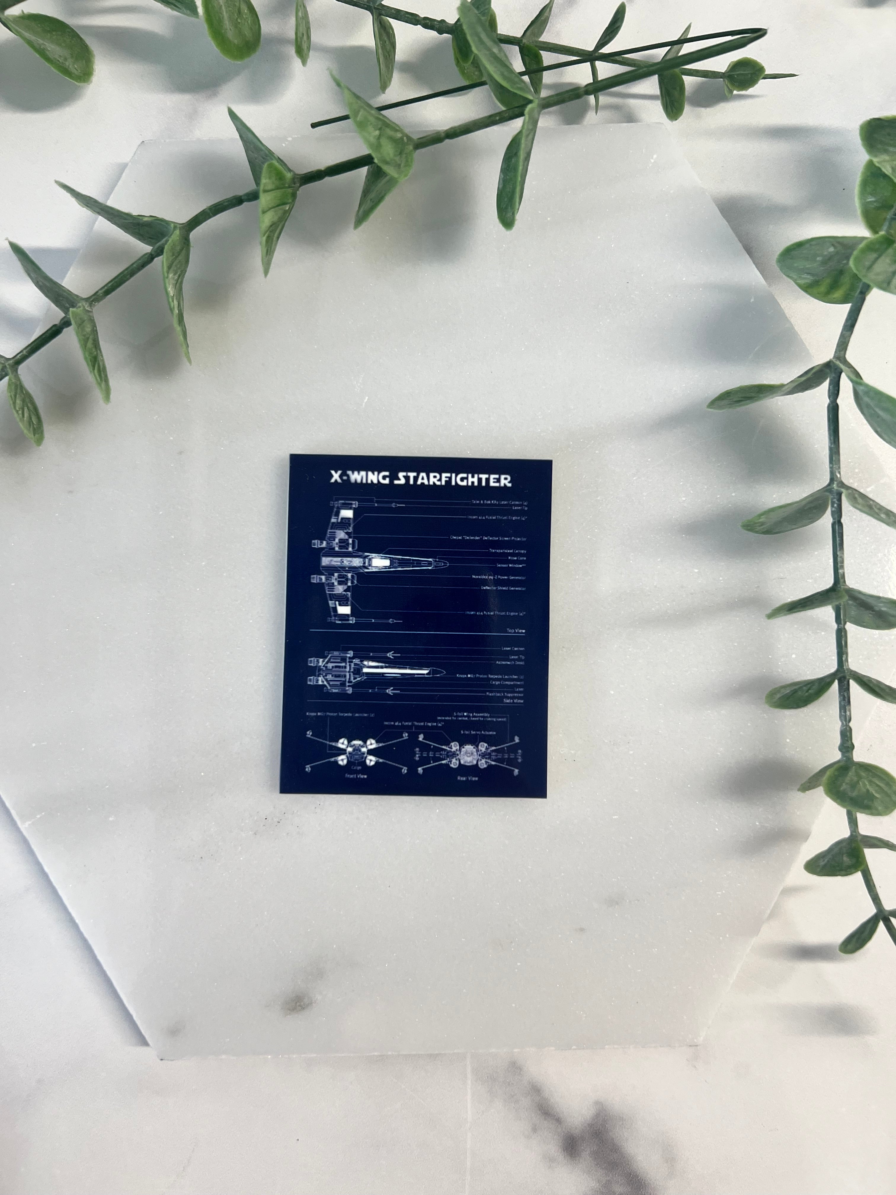 Galaxy Blueprint Magnets