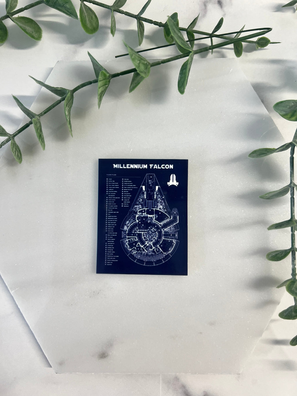 Galaxy Blueprint Magnets