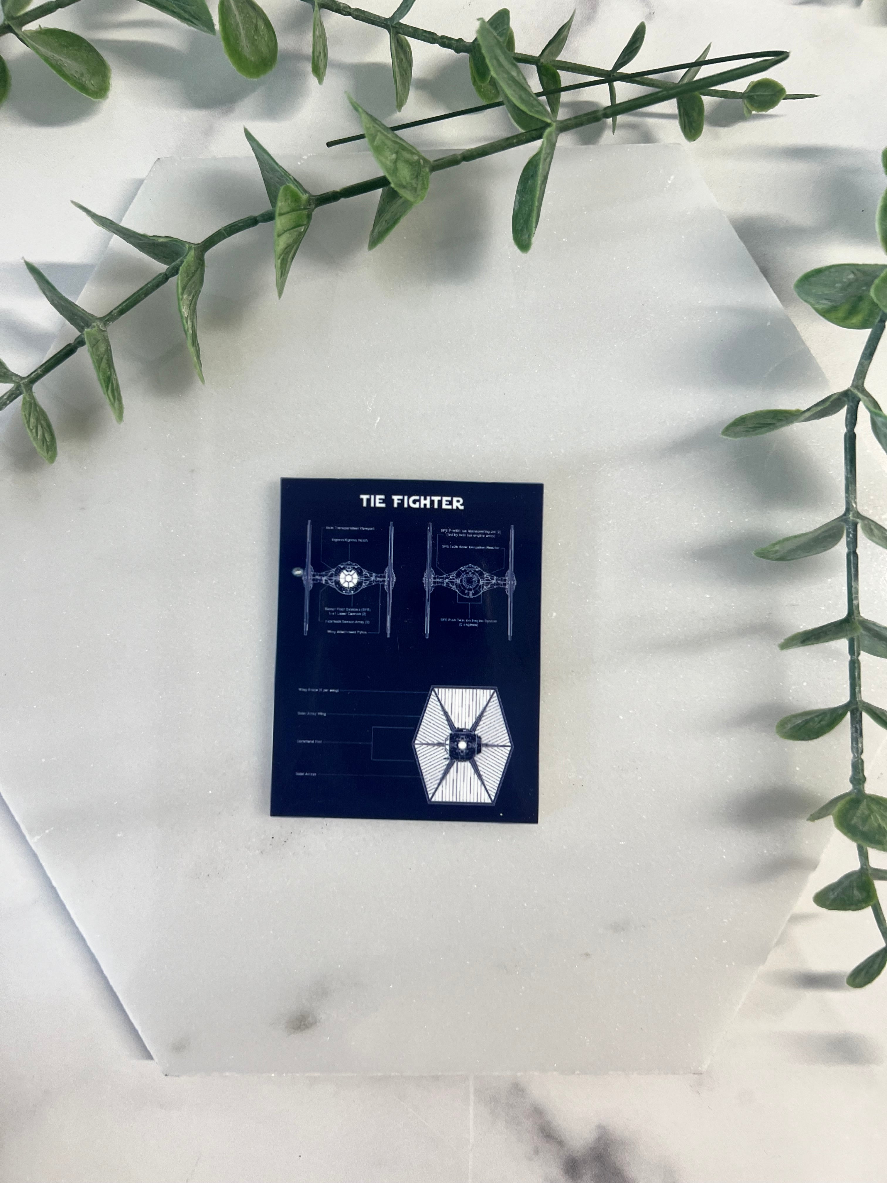 Galaxy Blueprint Magnets